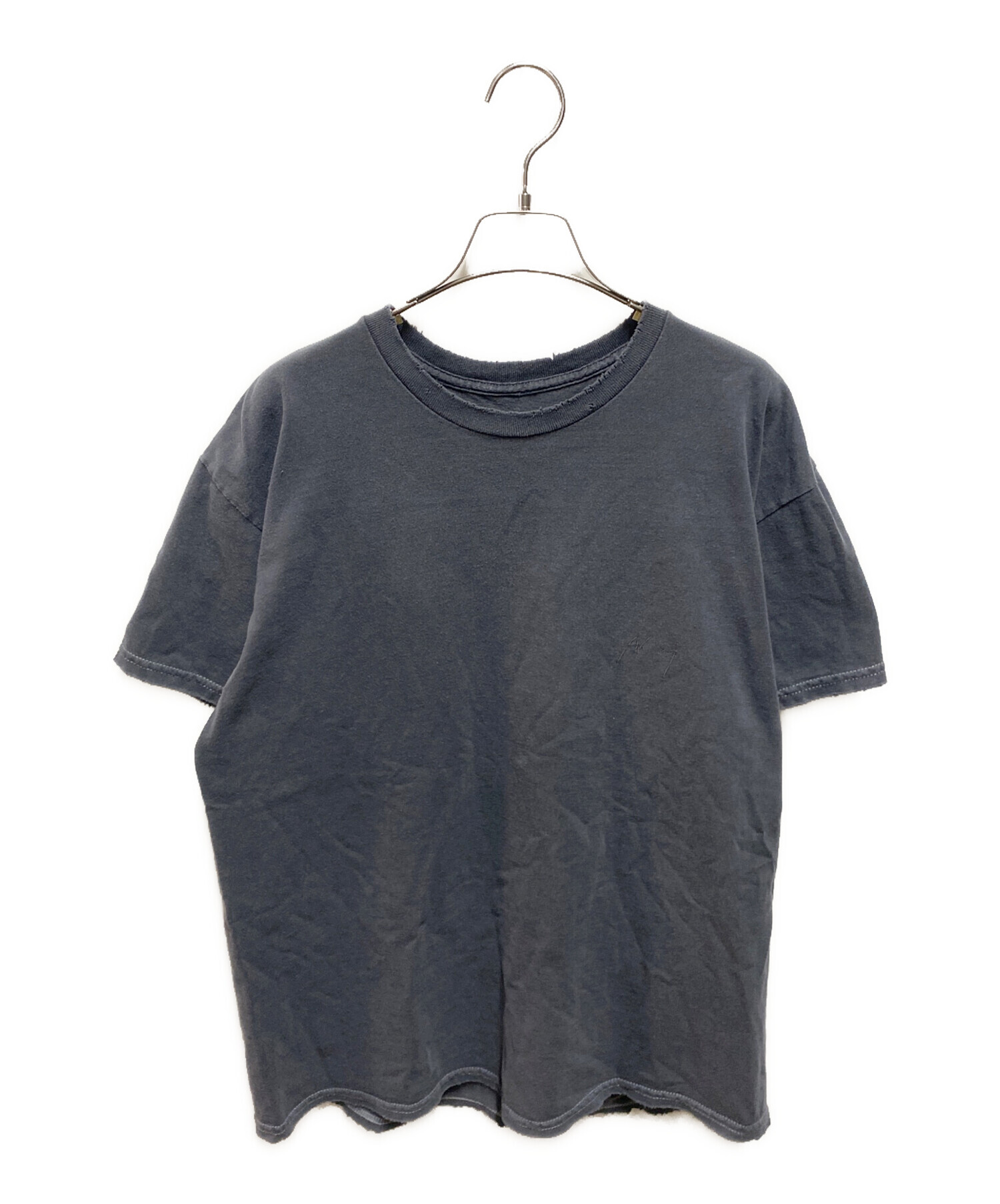 ancellm ANC-CT167 EMBROIDERY T-SHIRT 紺 ANCELLM（アンセルム