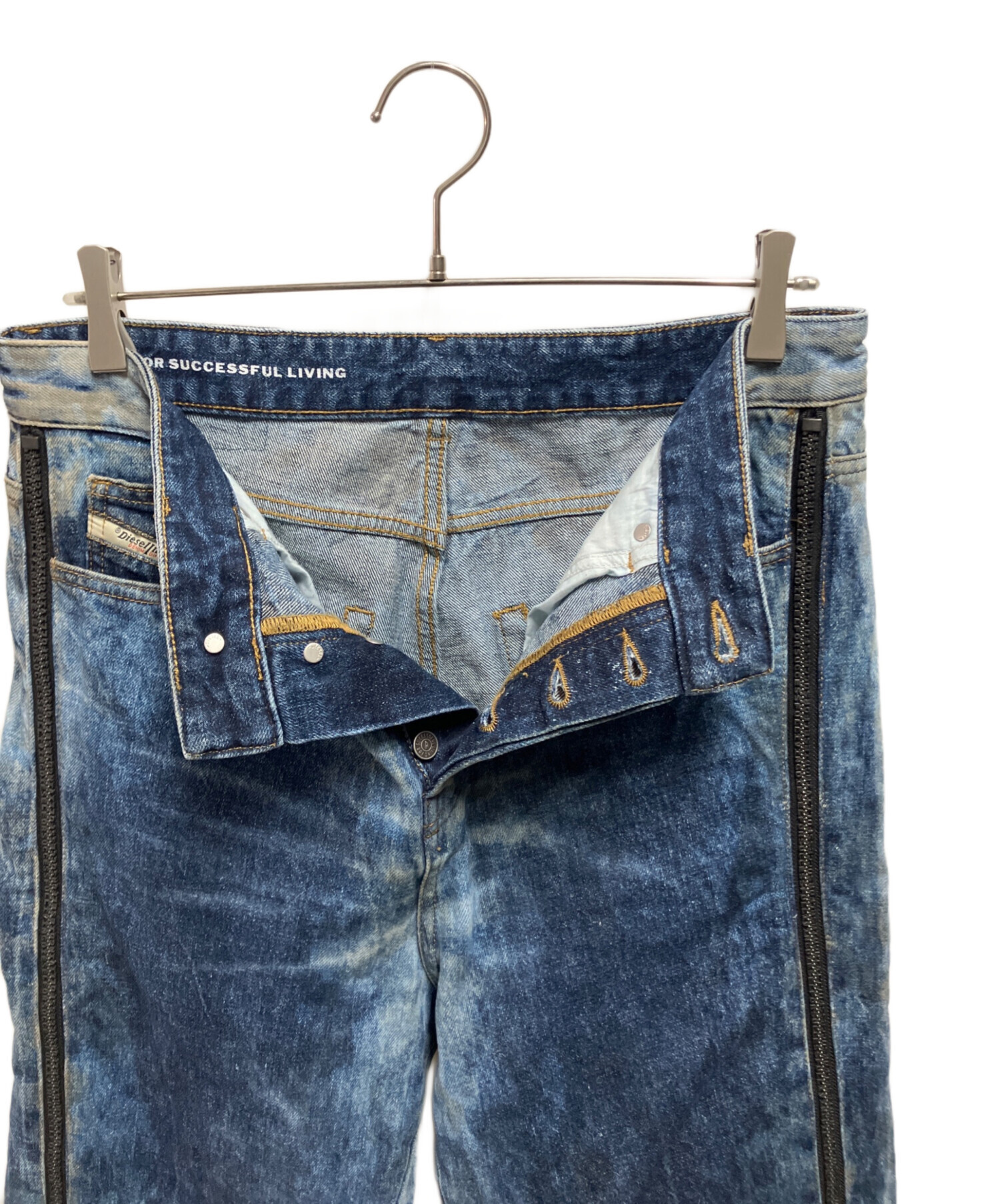 中古・古着通販】DIESEL (ディーゼル) D-RISE-ZIP-FSE インディゴ 