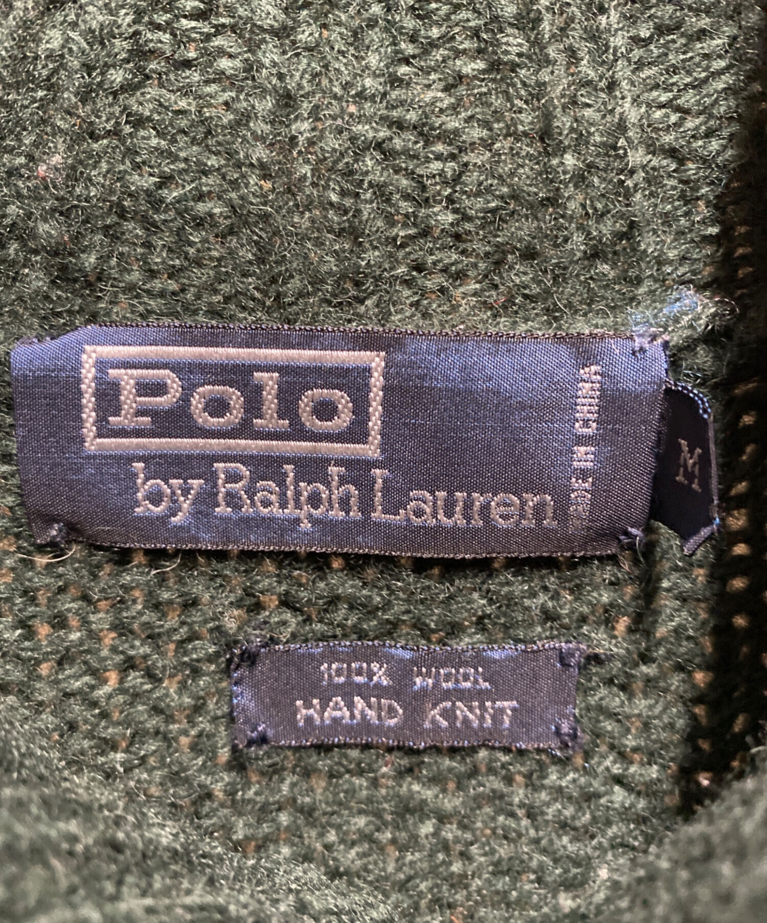 【Toppo 様】90s ポロラルフローレン ハンドニット カウチン スキー 中古・古着通販】POLO RALPH LAUREN (ポロ・ラルフローレン) スキー柄