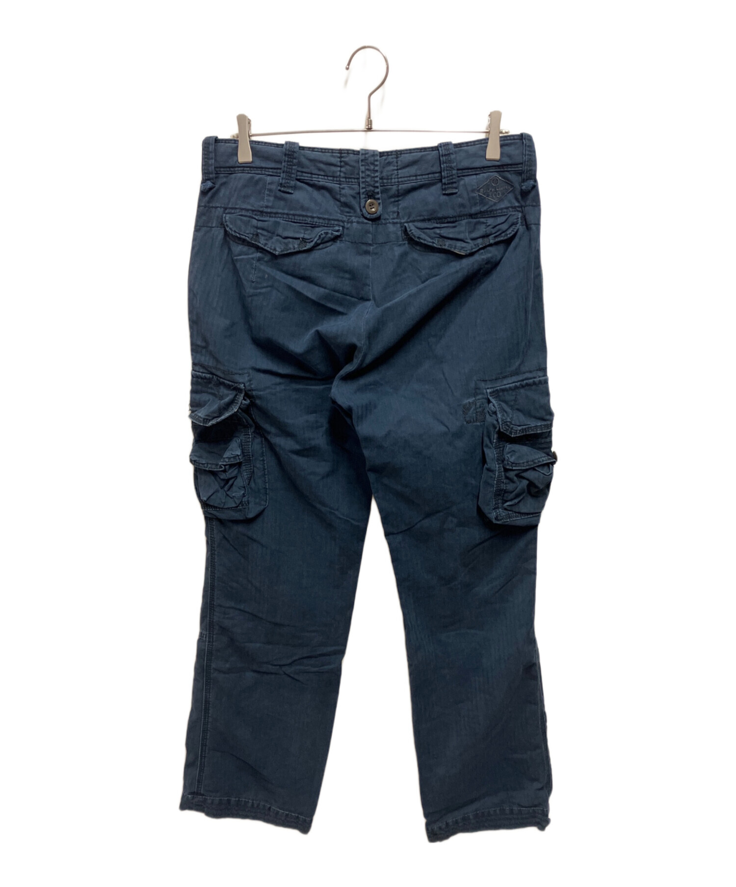 Polo Ralph Lauren ネイビー カーゴパンツ 中古・古着通販】POLO RALPH LAUREN (ポロ・ラルフローレン) カーゴ