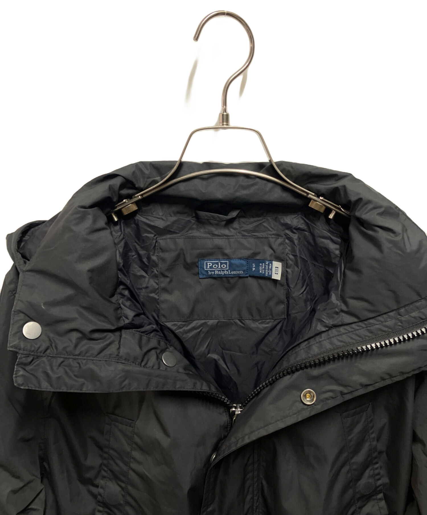 Polo Ralph Lauren ナイロンジャケット ブラック 中古・古着通販】POLO RALPH LAUREN (ポロ・ラルフローレン) ナイロン