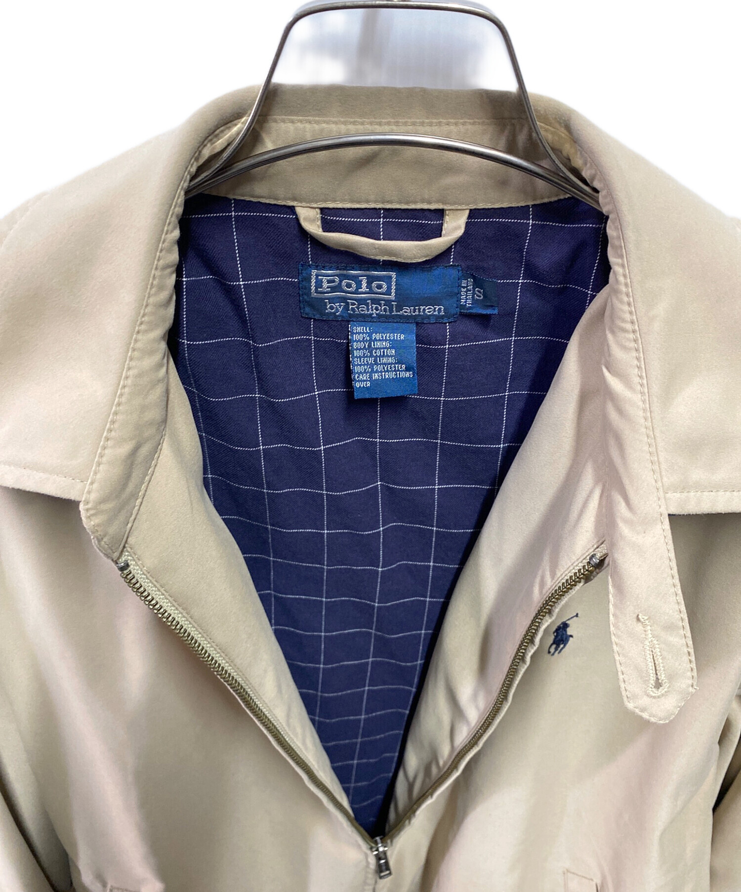 ラルフローレン RALPH LAUREN スイングトップ ピーチスキン 中古・古着通販】POLO RALPH LAUREN (ポロ・ラルフローレン) ピーチ