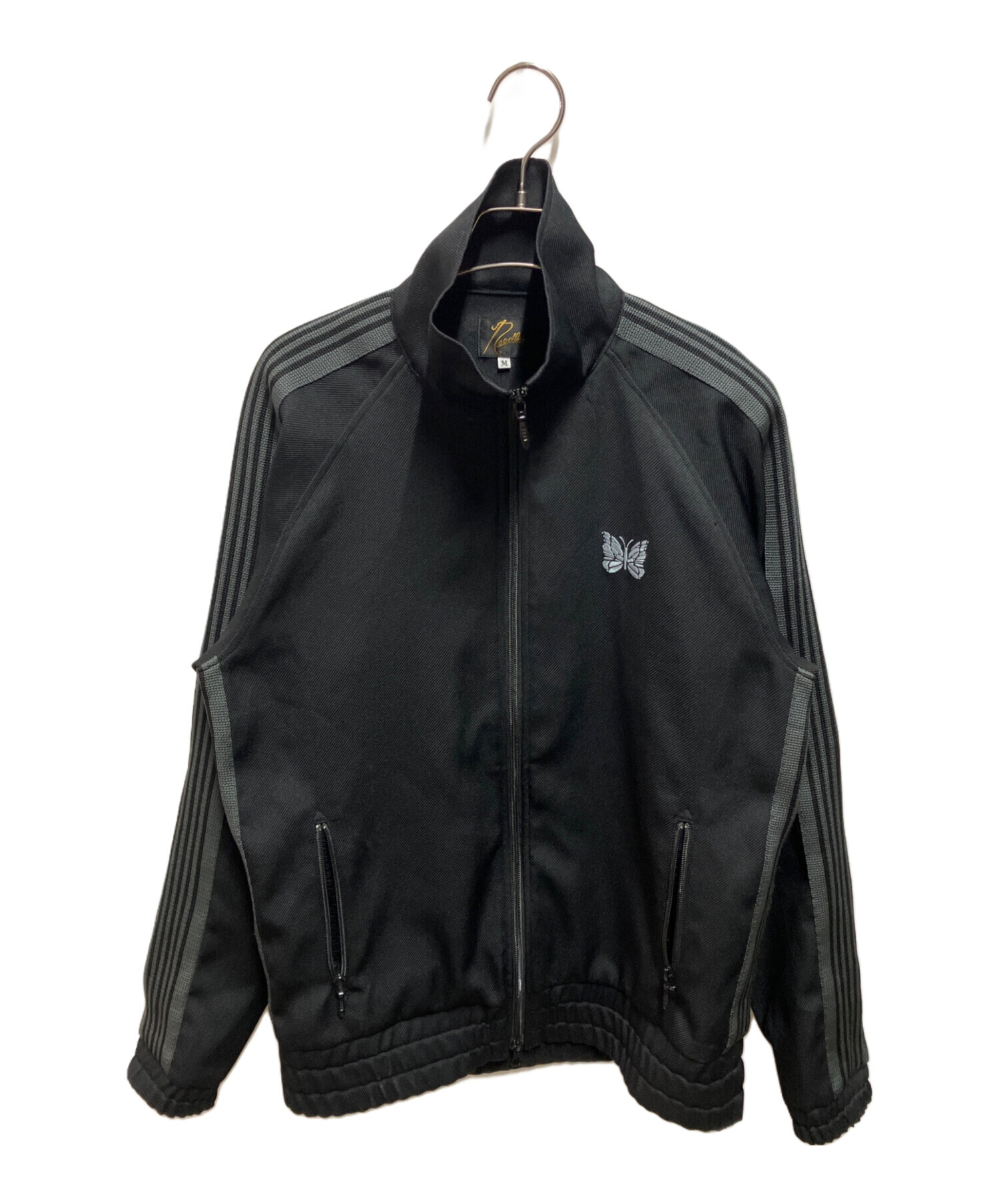 [USED品] Needles Track Jacket トラックジャケット M 中古・古着通販】Needles (ニードルズ) TRACK JACKET ブラック サイズ