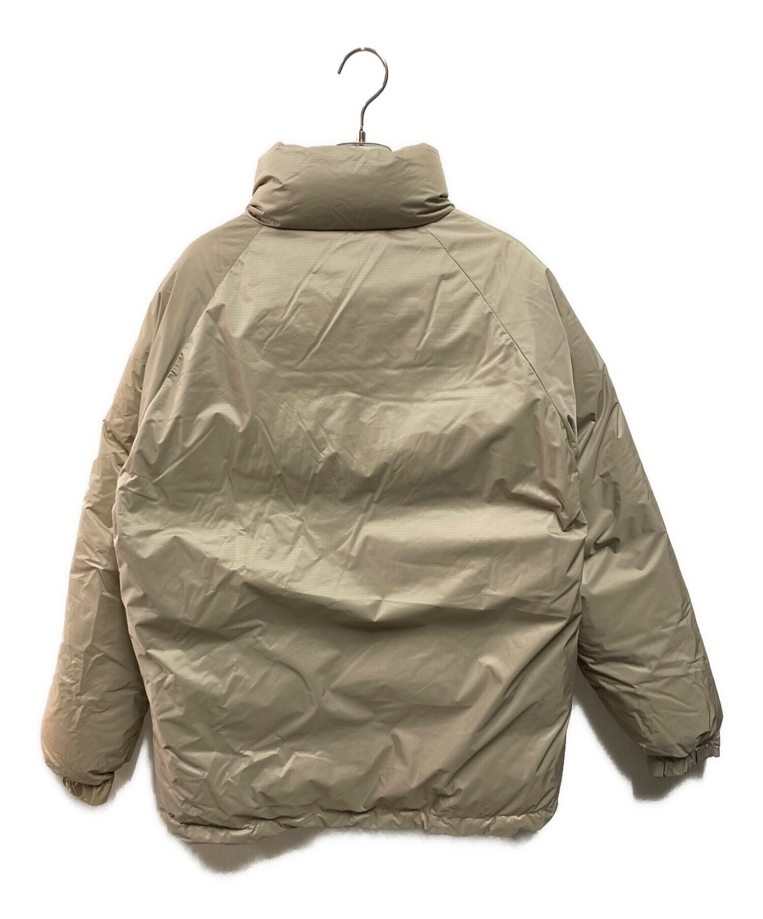 【美品】NANGAナンガ　オーロラ ダウンジャケットLベージュ 中古・古着通販】NANGA (ナンガ) オーロラスタンドカラーダウン