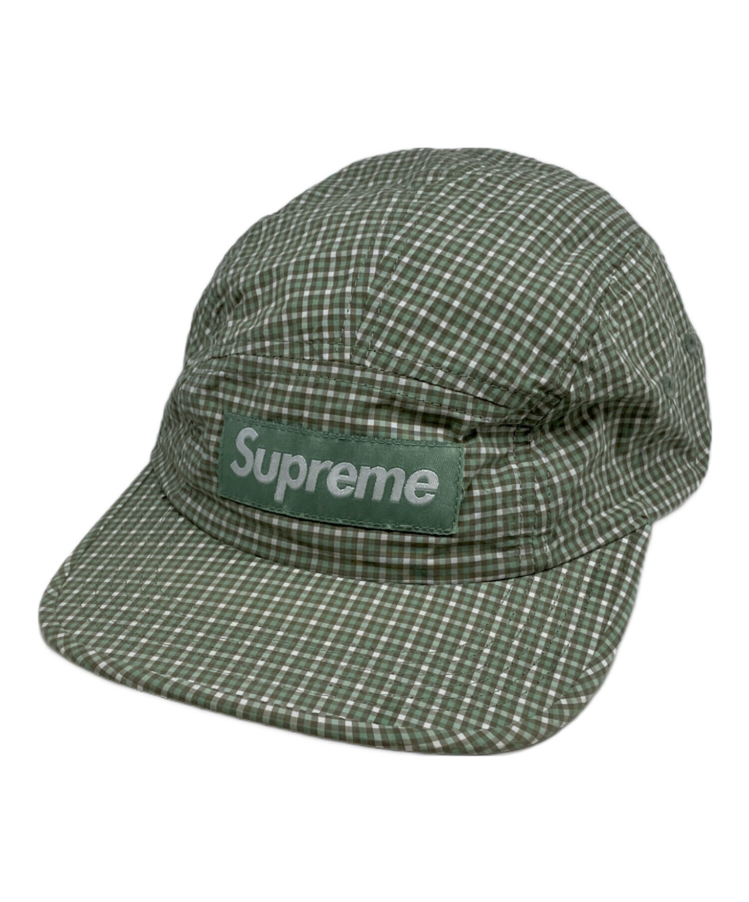 Supreme Cordura Plaid Camp Cap 25SS 緑 中古・古着通販】SUPREME (シュプリーム) 25SS Cordura Plaid Camp Cap
