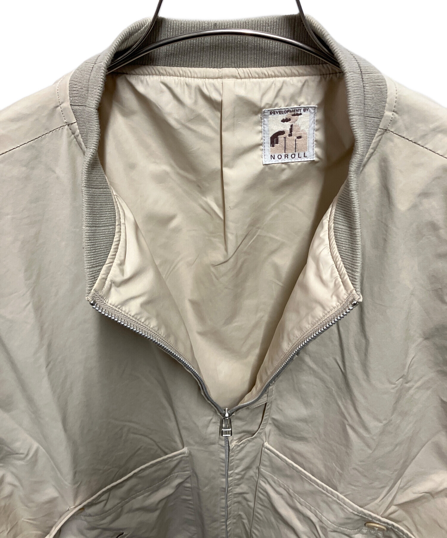 中古・古着通販】NOROLL (ノーロール) routine jacket ベージュ サイズ