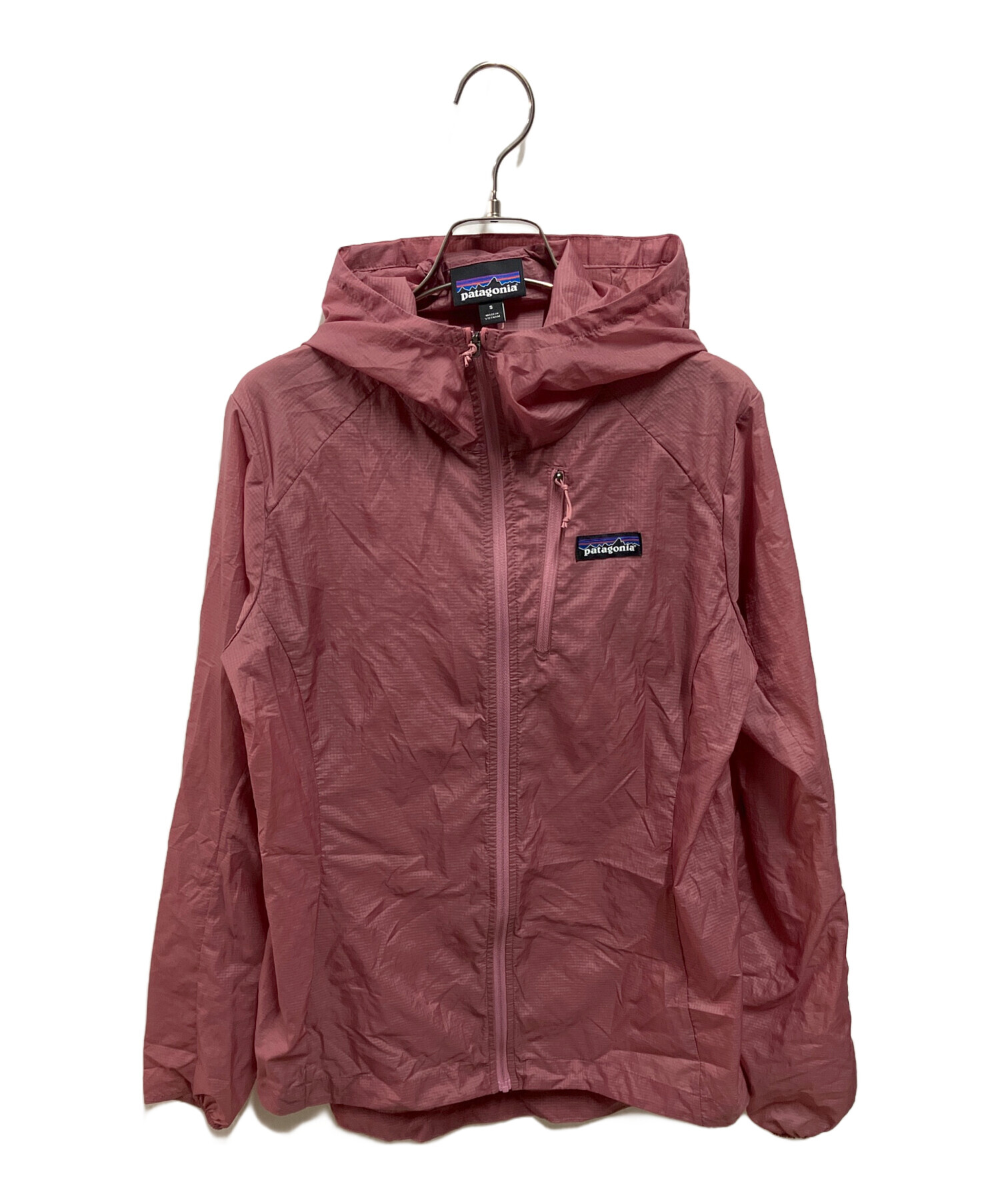 パタゴニア フーディニジャケット くすみピンク ナイロン パーカー 24147 中古・古着通販】Patagonia (パタゴニア) Women's Houdini Jacket