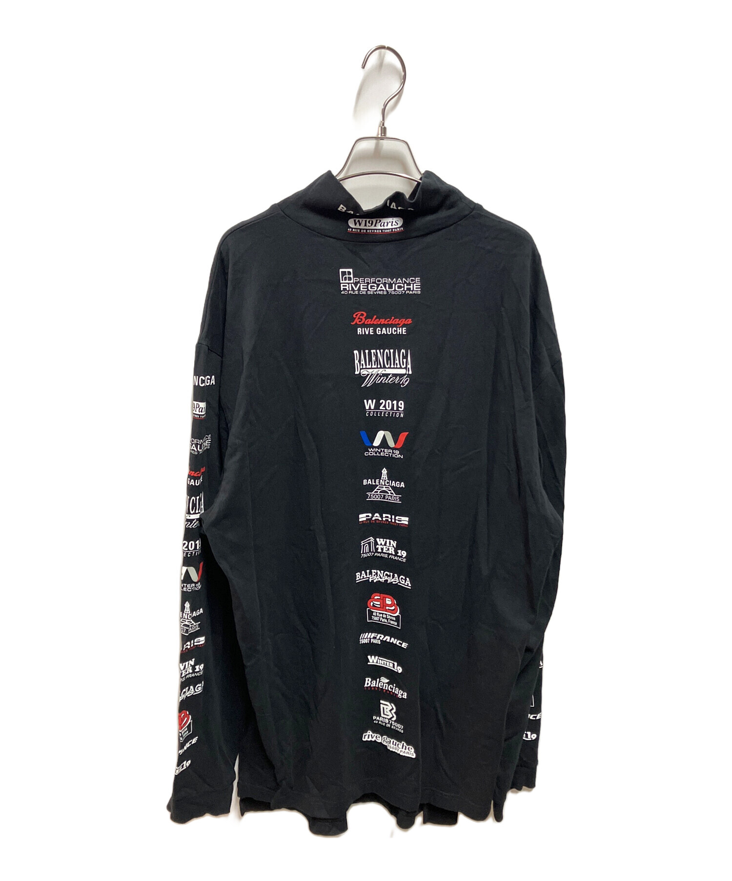 中古・古着通販】BALENCIAGA (バレンシアガ) Multi Logo Turtle Neck