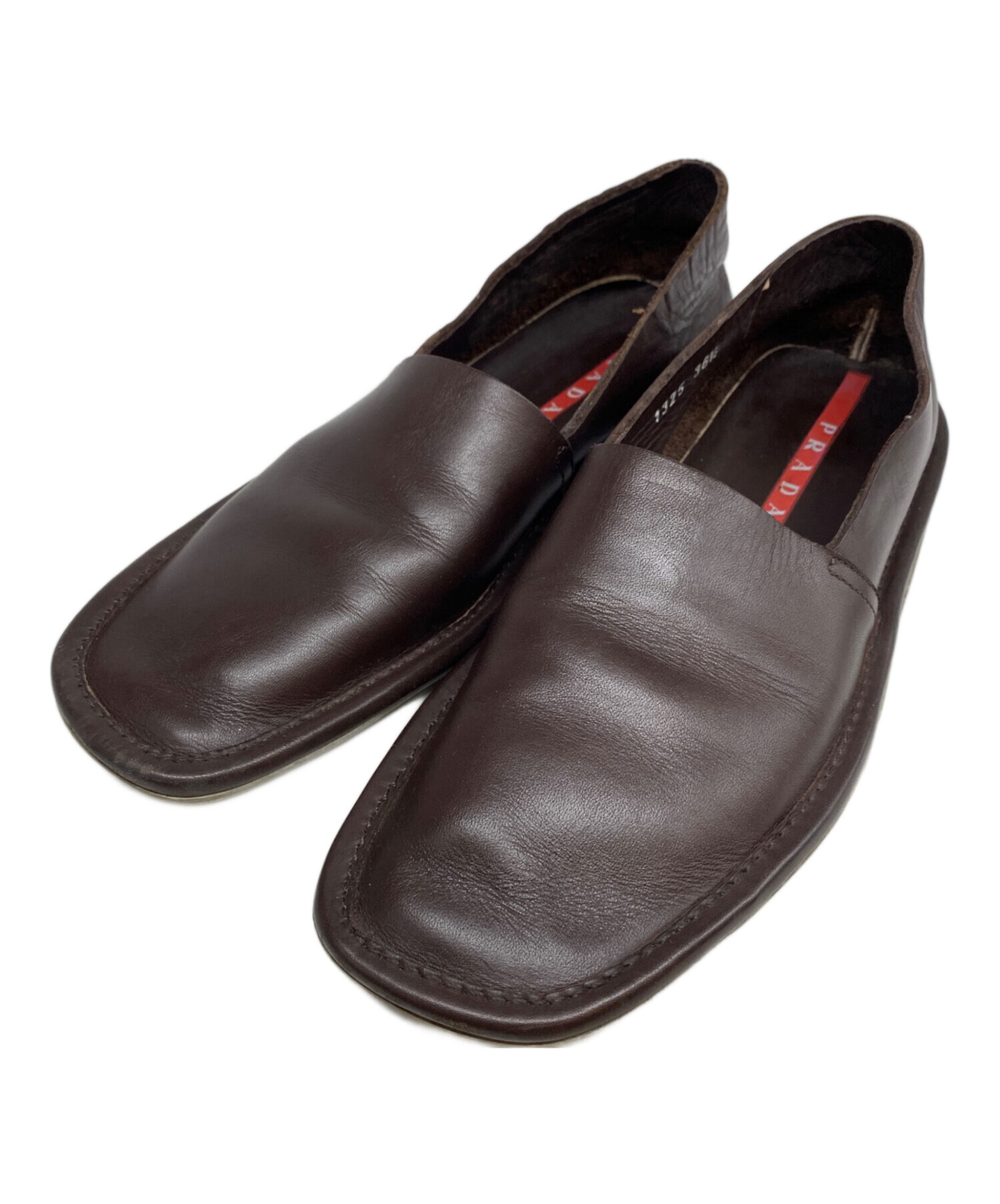中古・古着通販】PRADA SPORTS (プラダスポーツ) レザースリッポン