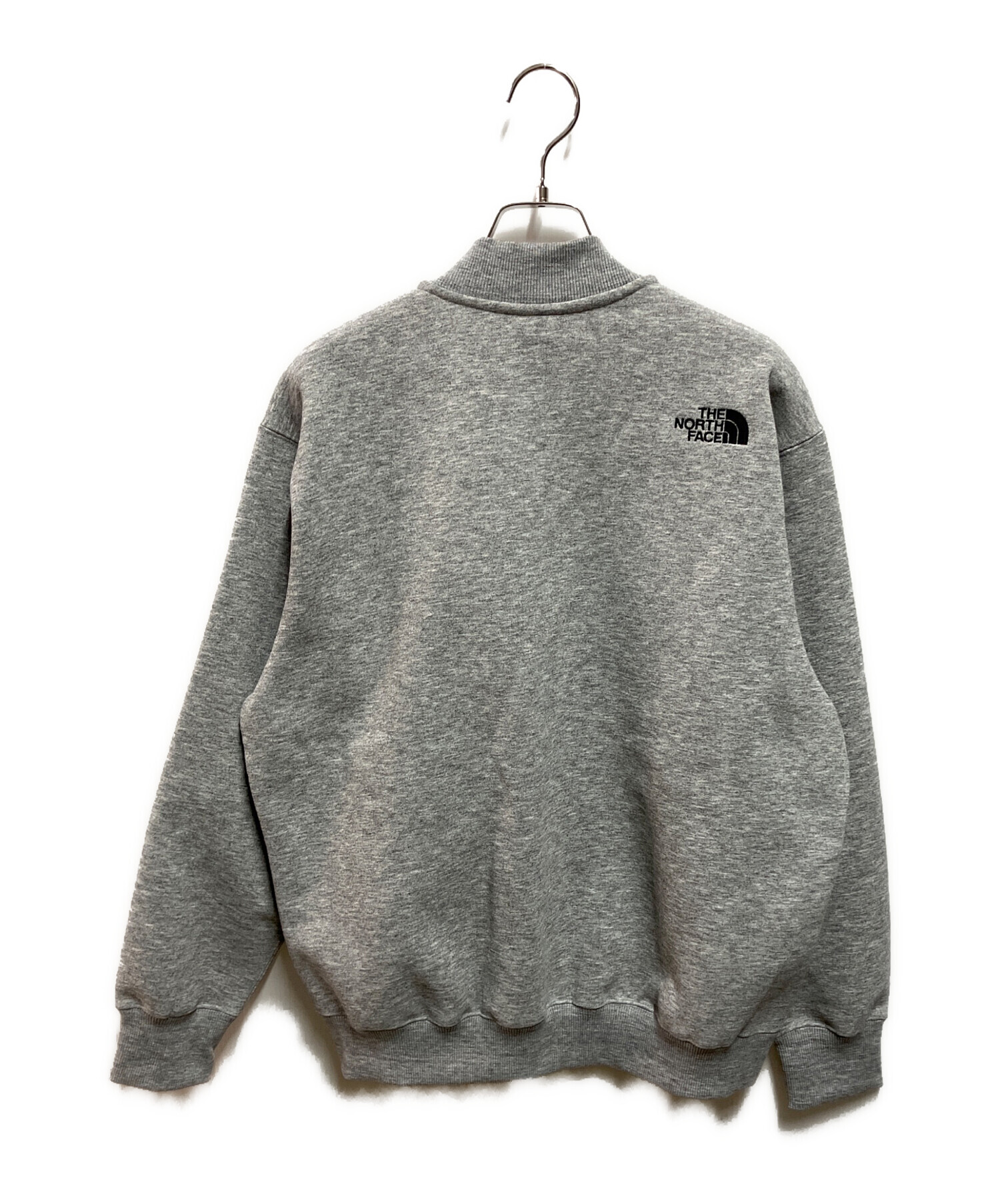 THE NORTH FACE グレー スウェット 中古・古着通販】THE NORTH FACE (ザ ノース フェイス) ボンバー