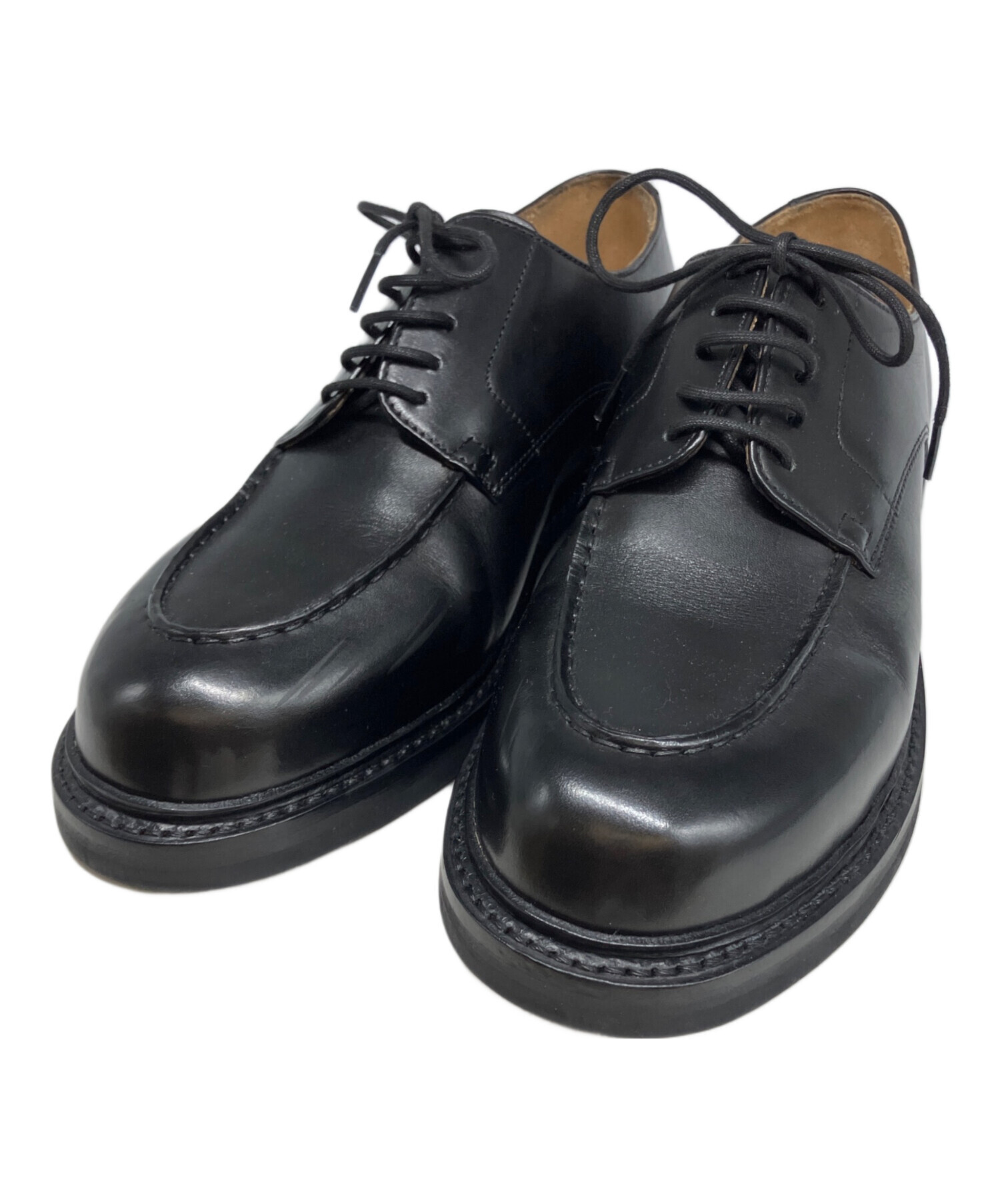 中古・古着通販】HARROGATE (ハロゲイト) Uチップ レザーシューズ 