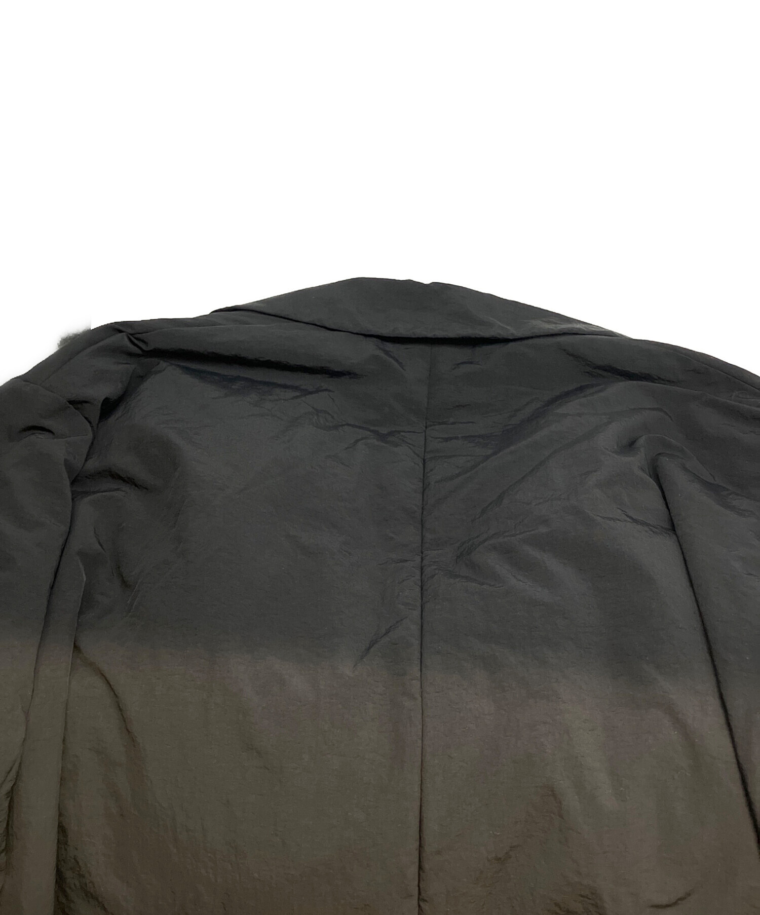 中古・古着通販】CLANE (クラネ) COLOR DOWN CHESTER COAT ブラック 