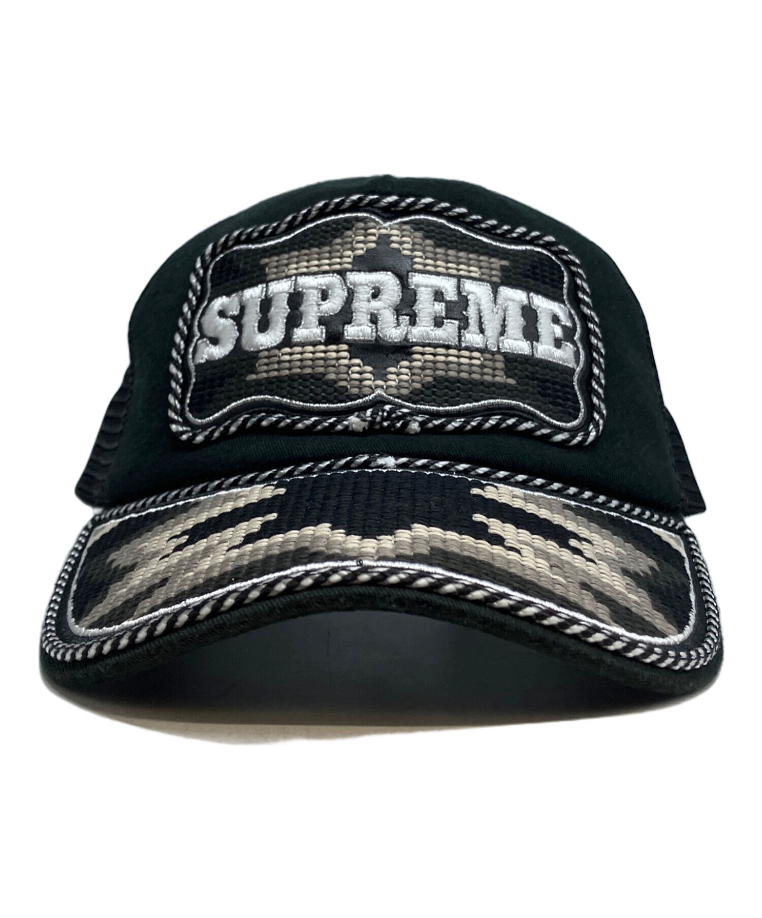中古・古着通販】SUPREME (シュプリーム) WESTERN EMBROIDERED MESH