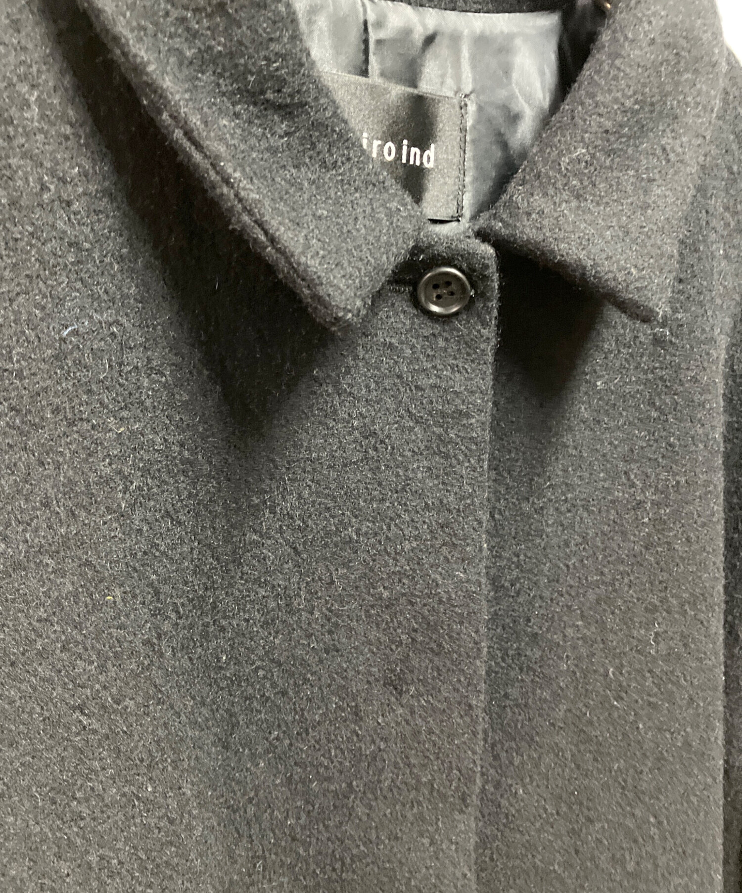 中古・古着通販】mizuiro-ind (ミズイロインド) ステンカラーフレア