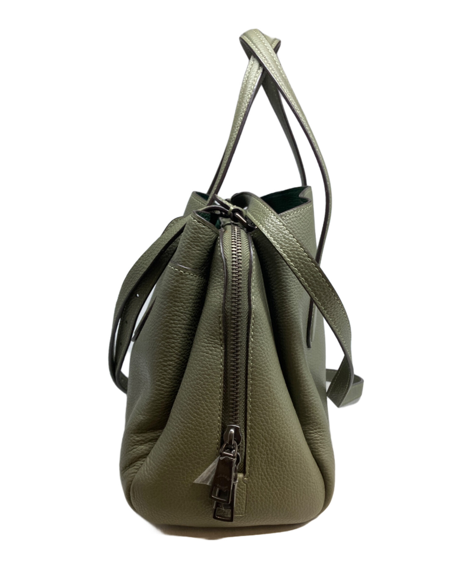 中古・古着通販】COACH (コーチ) 2WAYバッグ グリーン｜ブランド・古着