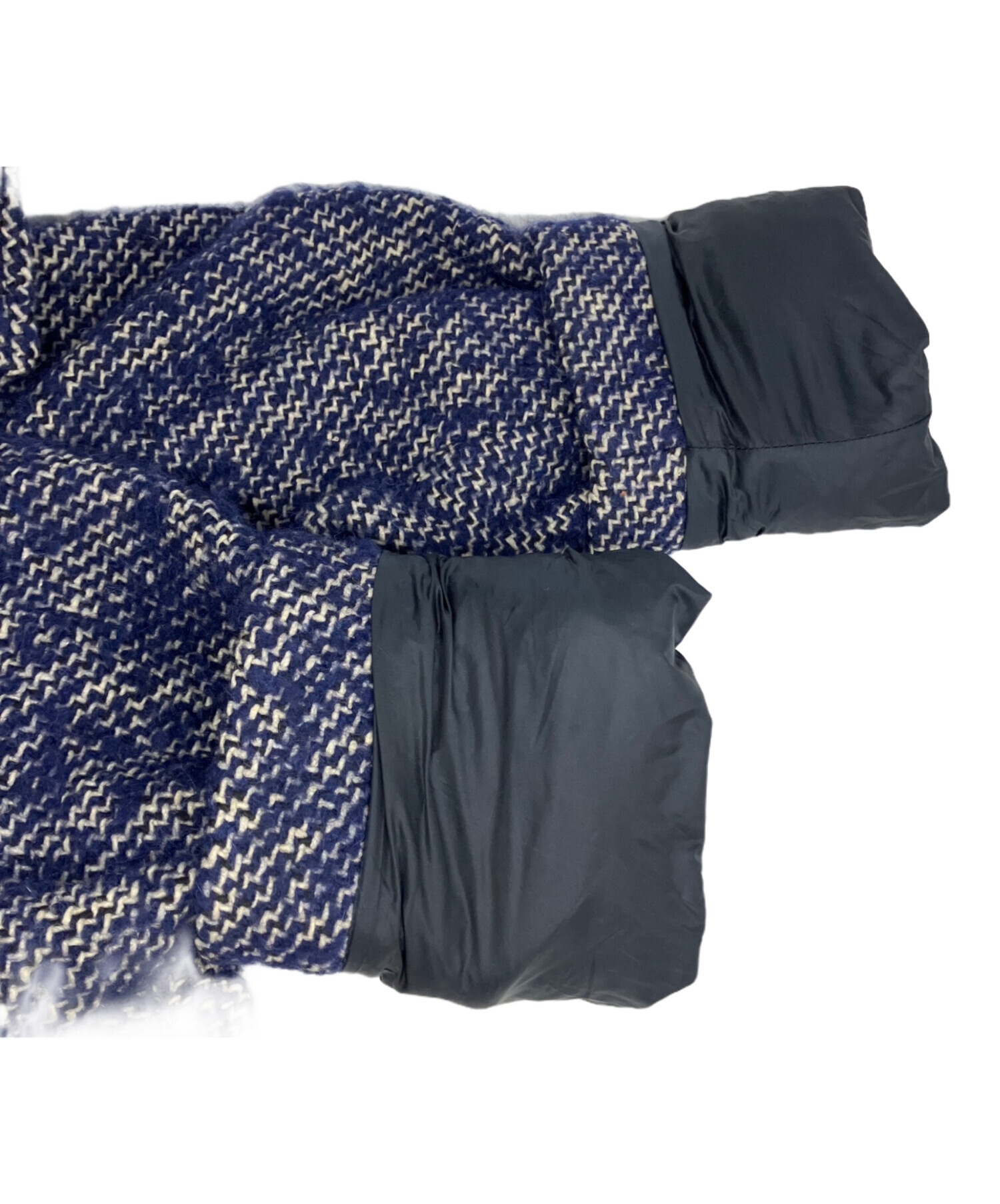 中古・古着通販】HERNO (ヘルノ) ウールツイードステンカラーコート 中古・古着通販】HERNO (ヘルノ) ウールツイードステンカラーコート