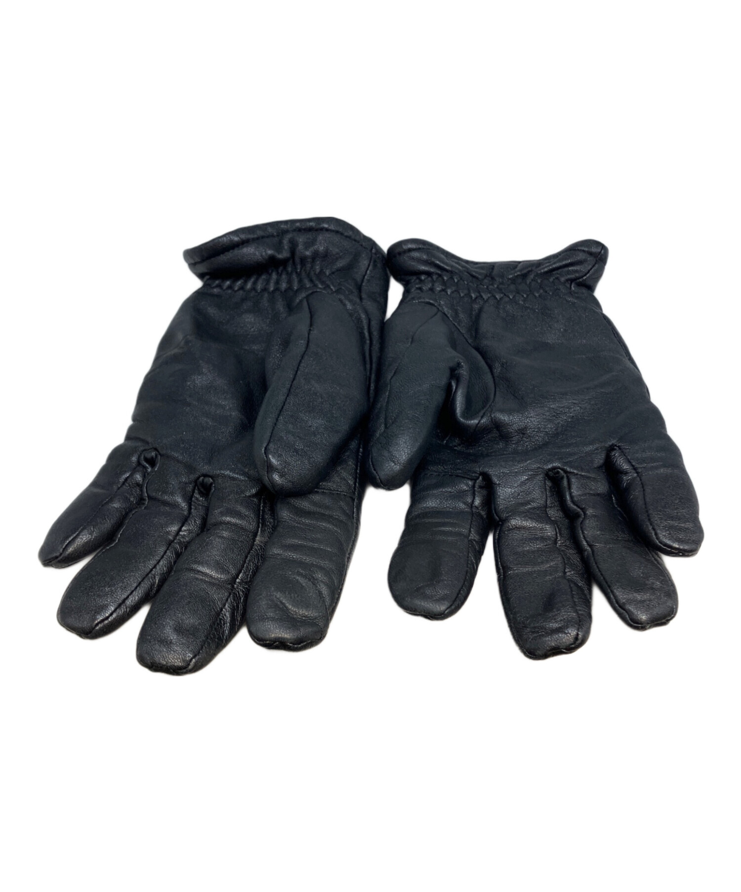 KAIKO BUFF GLOVE カイコ レザーグローブ 中古・古着通販】kaiko (カイコー) Buff glove ブラック｜ブランド