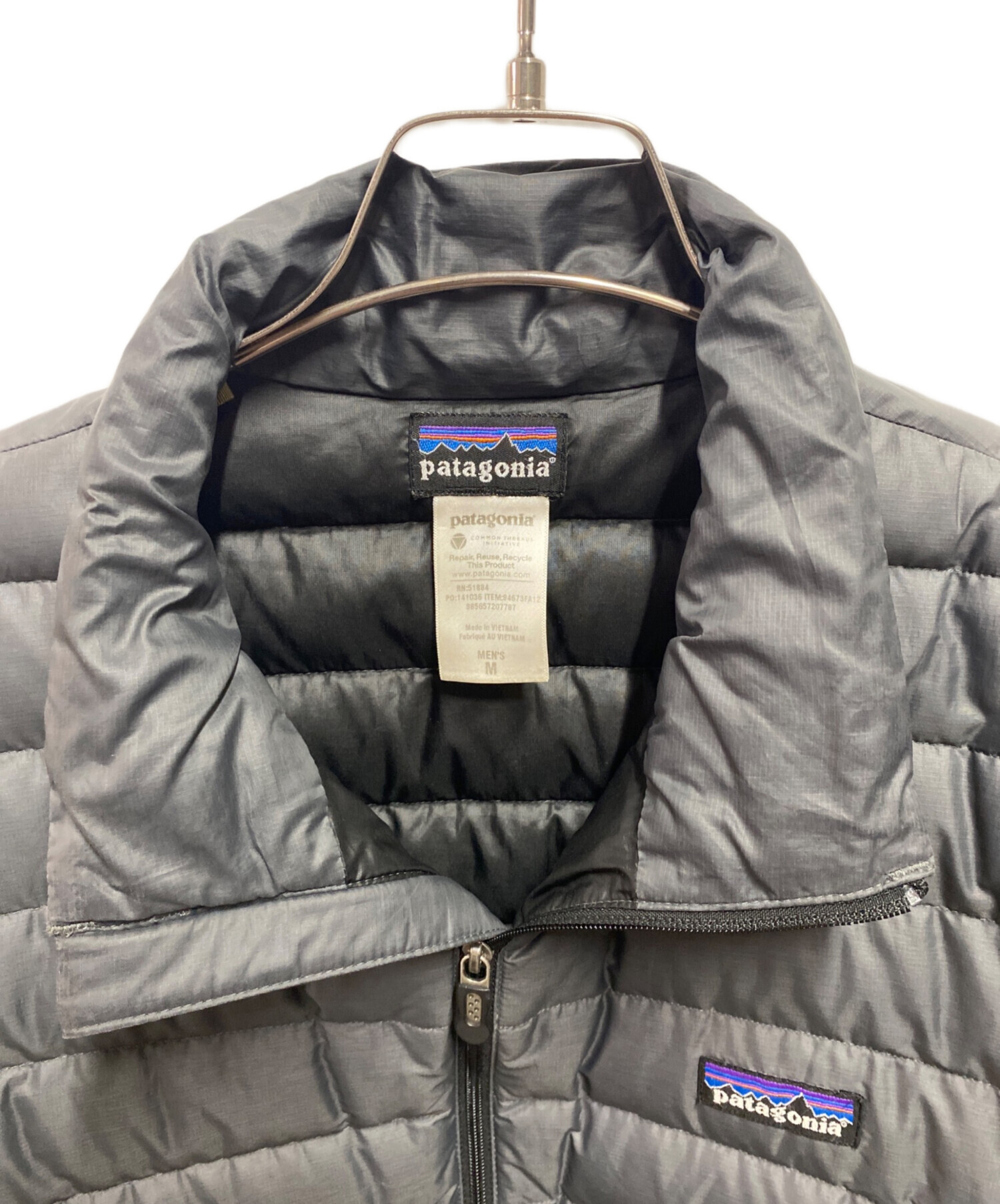 中古・古着通販】Patagonia (パタゴニア) ダウンセーター グレー