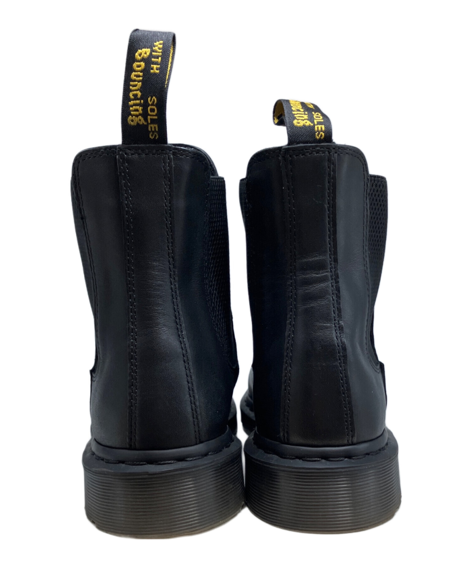 Dr. Martens ブラック サイドゴアブーツ UK9 中古・古着通販】Dr.Martens (ドクターマーチン) サイドゴアブーツ