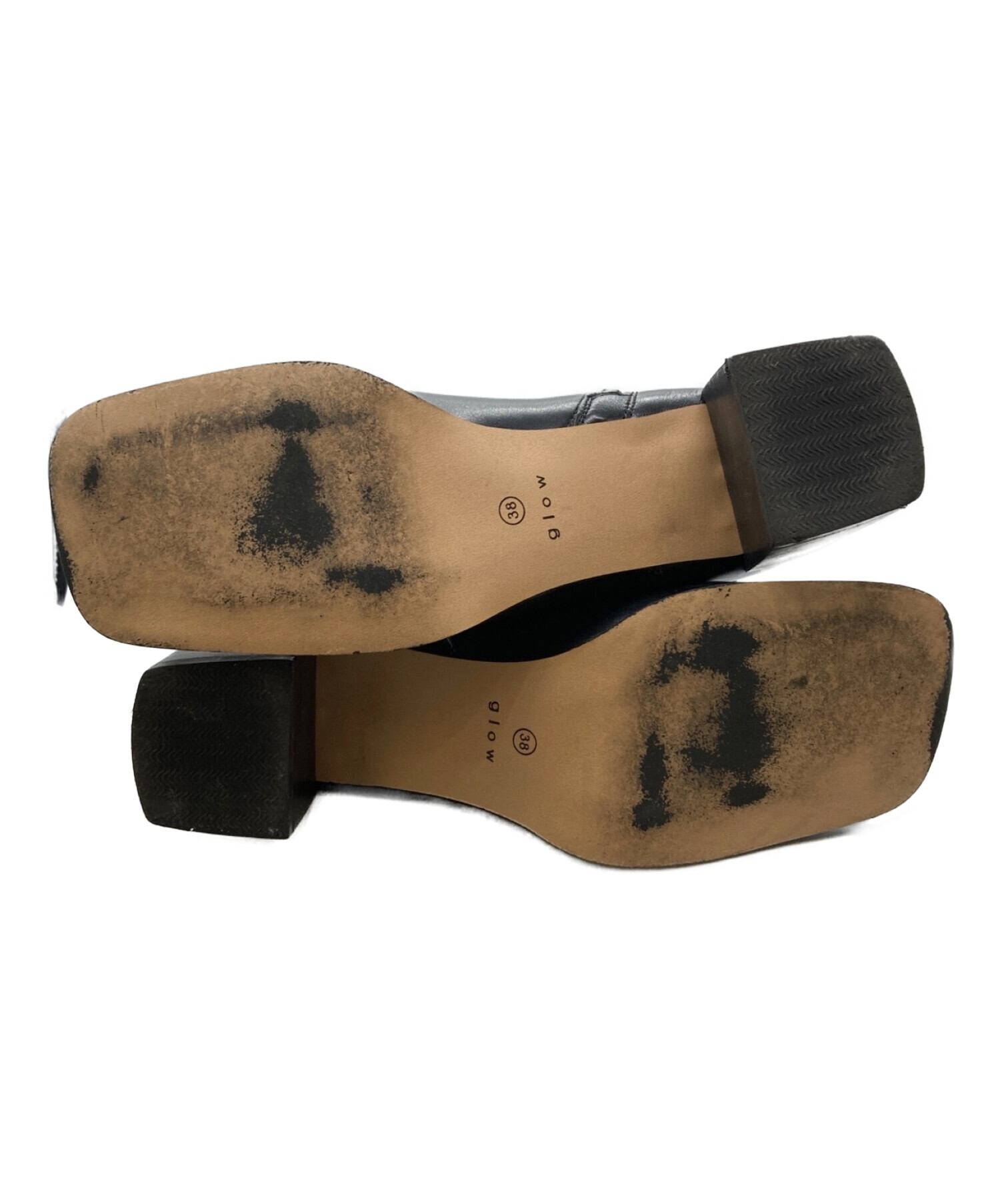 中古・古着通販】THE GLOW (ザ・グロウ) ロングブーツ ブラック