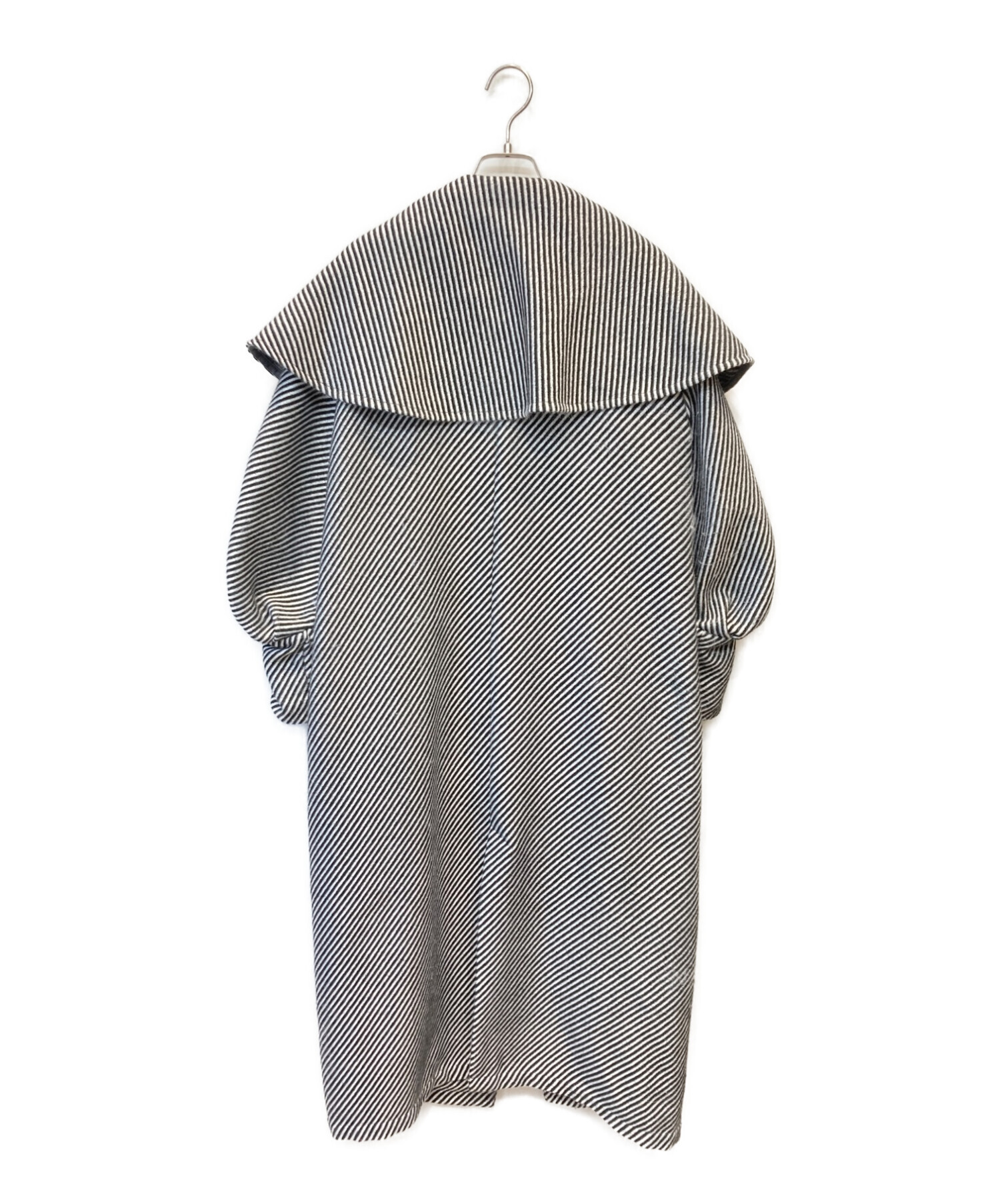 中古・古着通販】Ameri (アメリ) 2WAY CAPE PUFF SLEEVE COAT グレー