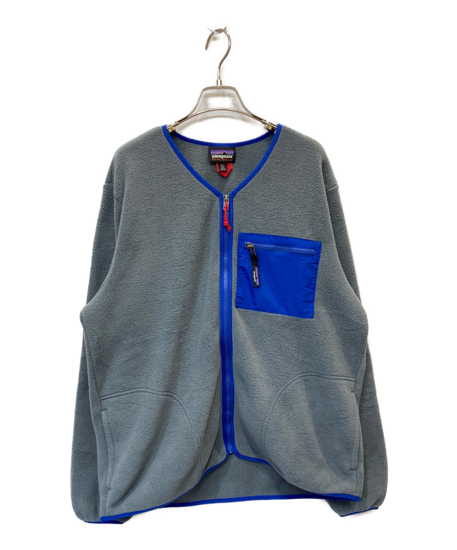 中古・古着通販】Patagonia (パタゴニア) シンチラカーディガン グレー