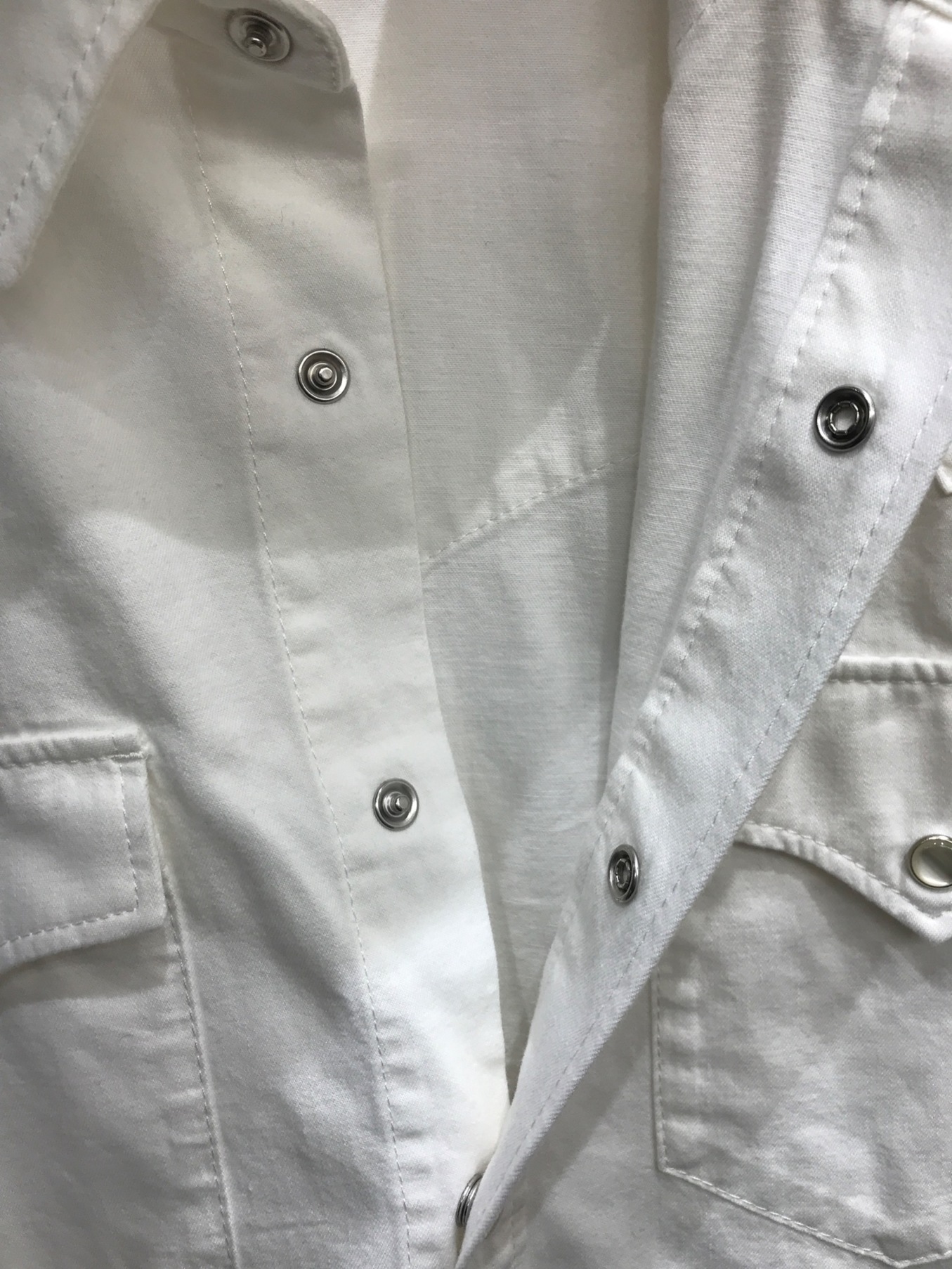 中古・古着通販】CELINE (セリーヌ) コットンウエスタン長袖シャツ