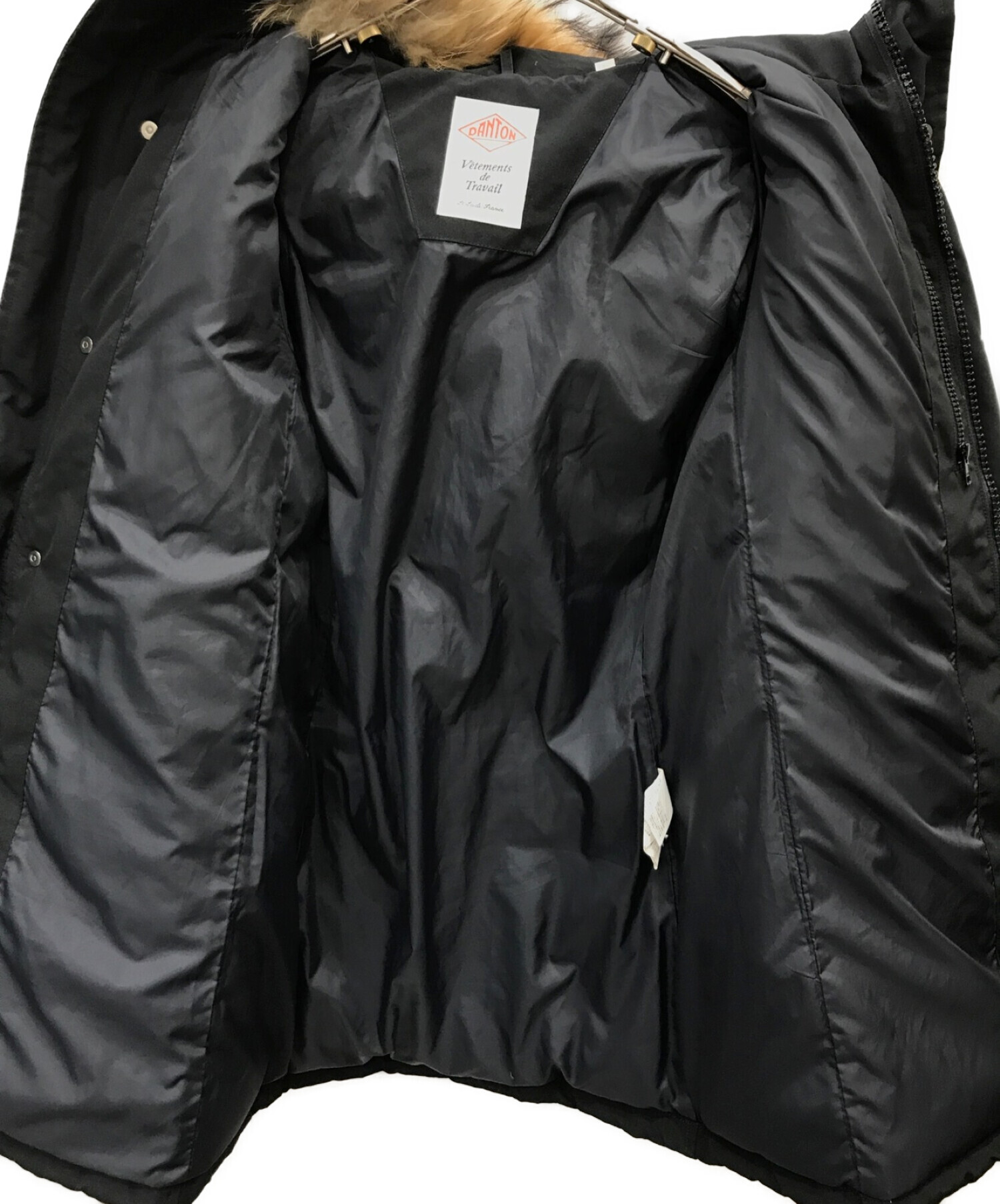 中古・古着通販】DANTON (ダントン) フード付きロングダウンコート