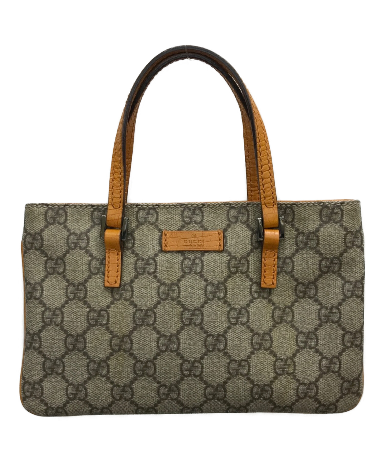 中古・古着通販】GUCCI (グッチ) GGスプリームミニハンドバッグ