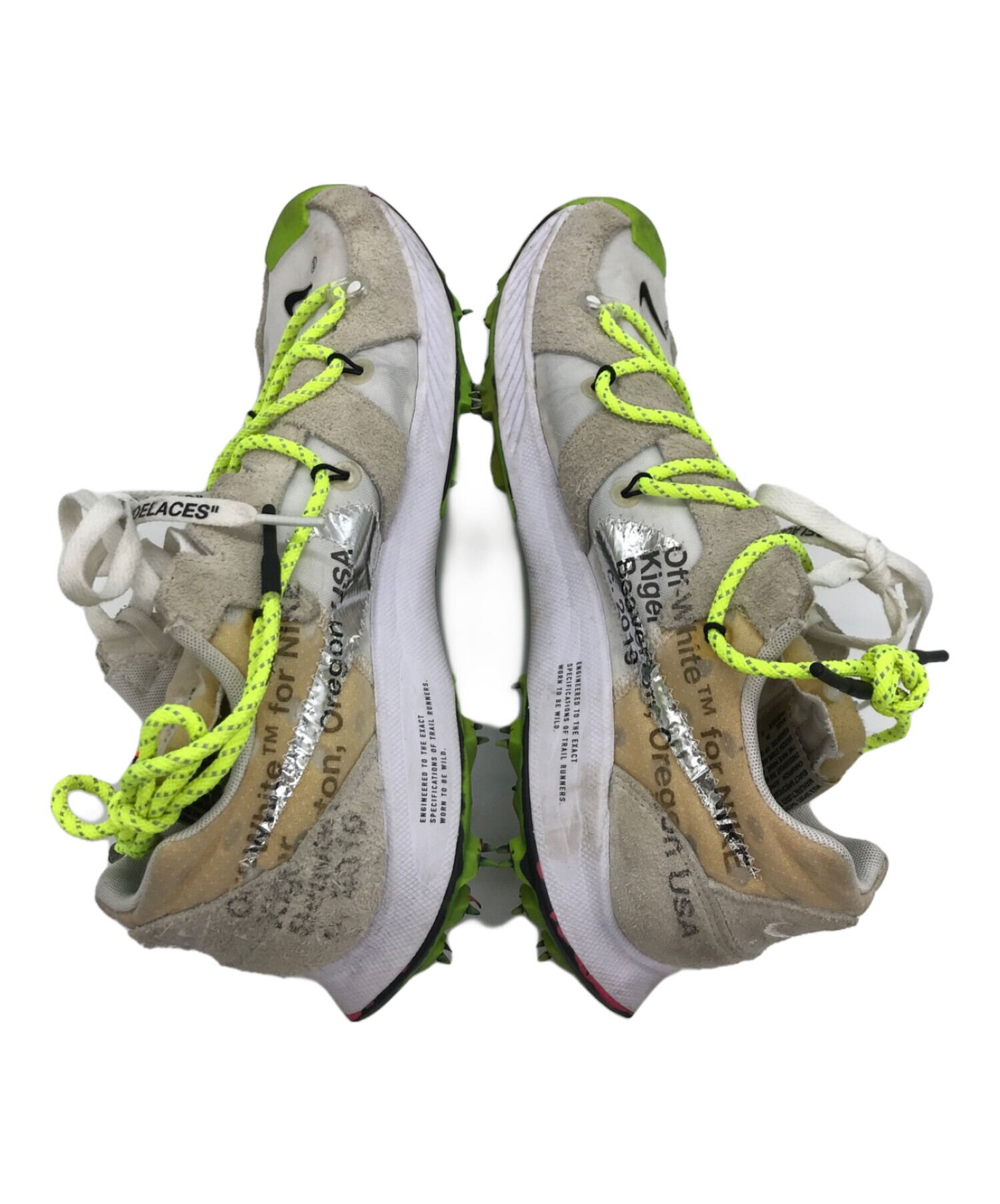 中古・古着通販】NIKE (ナイキ) OFFWHITE (オフホワイト) Air Zoom 