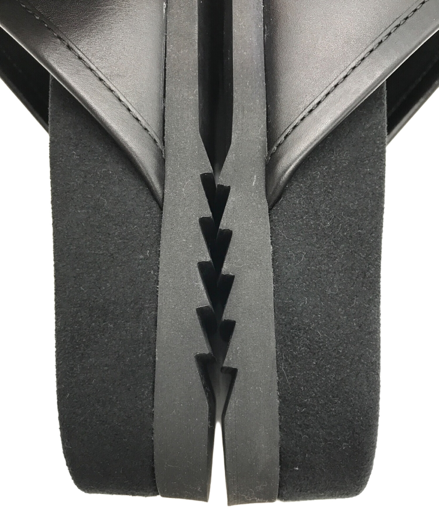 中古・古着通販】GUCCI (グッチ) ホースビットレザーサンダル ブラック