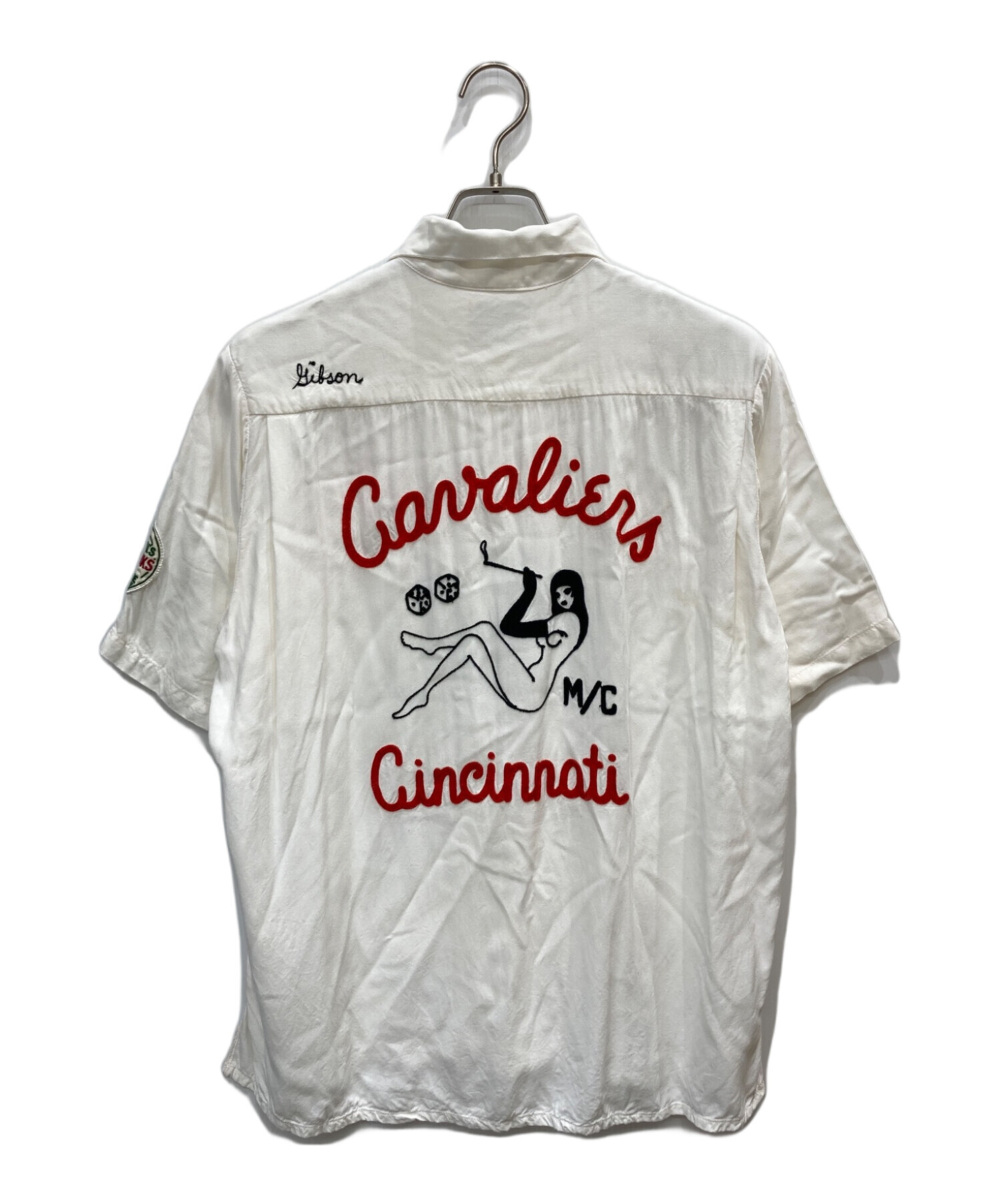 リアルマッコイズ　ボーリングしゃつ 中古・古着通販】McCOY'S (マッコイズ) ボーリングシャツ ホワイト