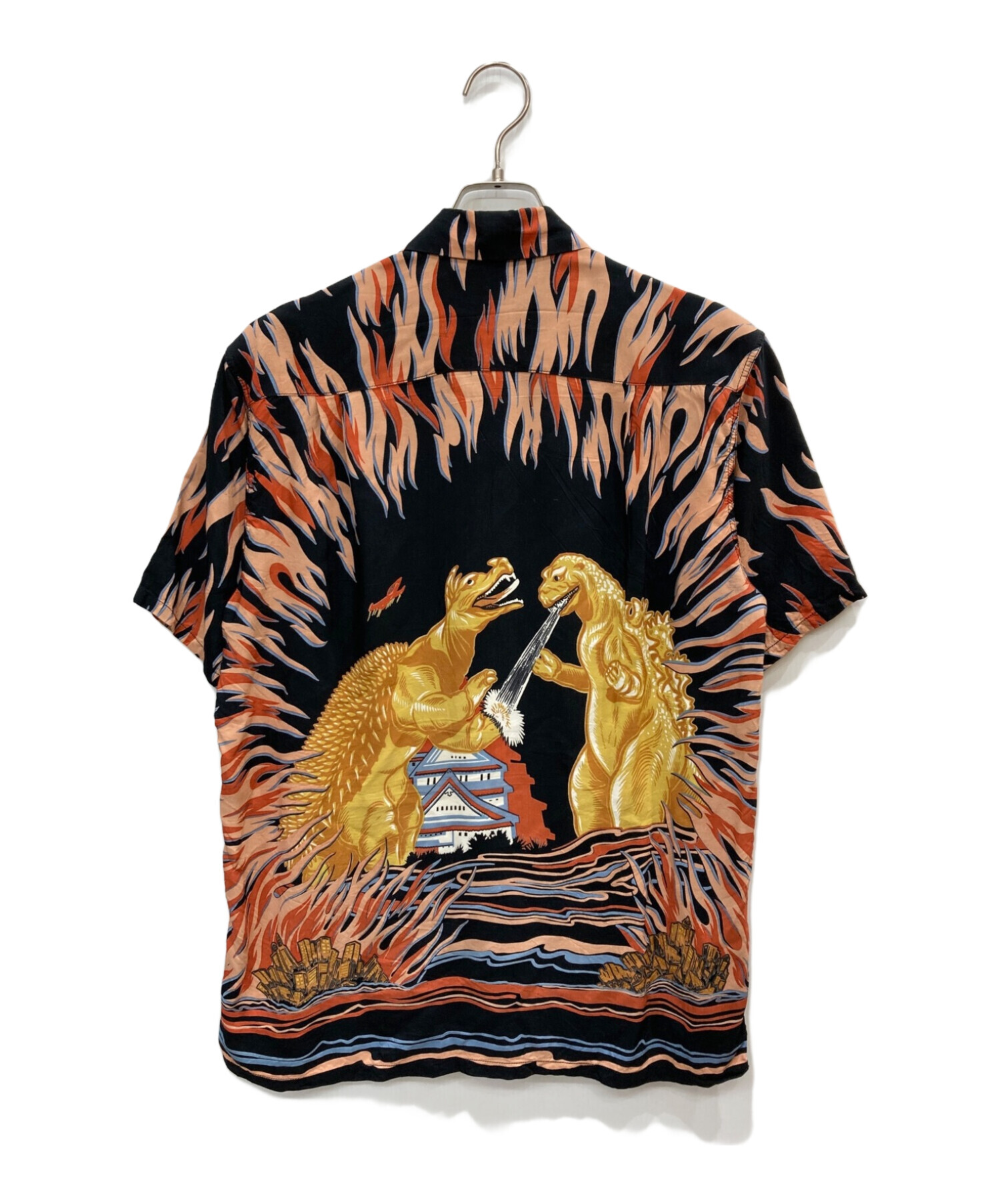 【極美品】ザ リアルマッコイズ・アロハシャツ・pine mcswine・XL 極美品】ザ リアルマッコイズ・アロハシャツ・pine mcswine・XL