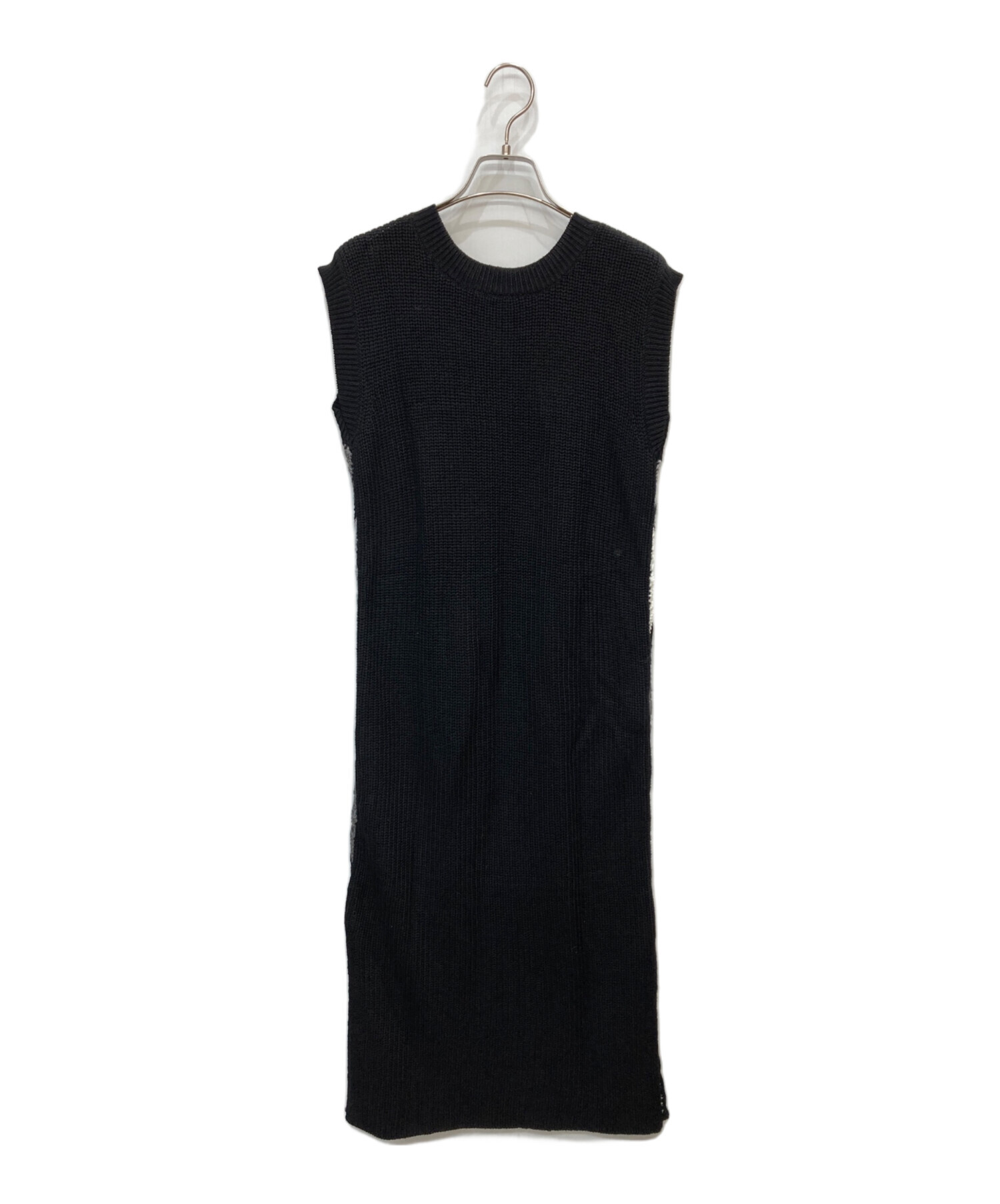 中古・古着通販】AMERI (アメリ) 2WAY WAVE COASTER TIGHT KNIT DRESS 