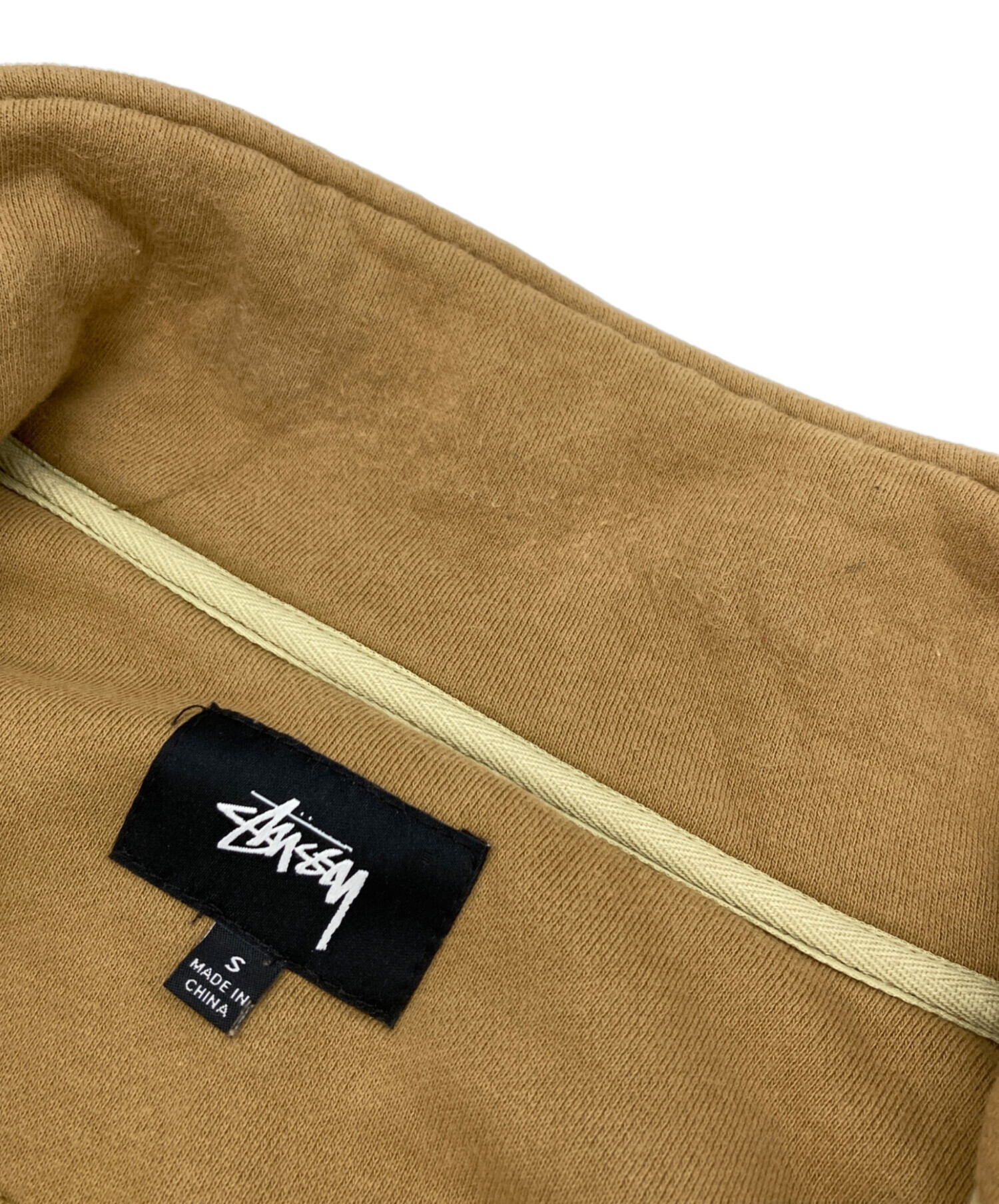 中古・古着通販】stussy (ステューシー) ハーフジップスウェット 