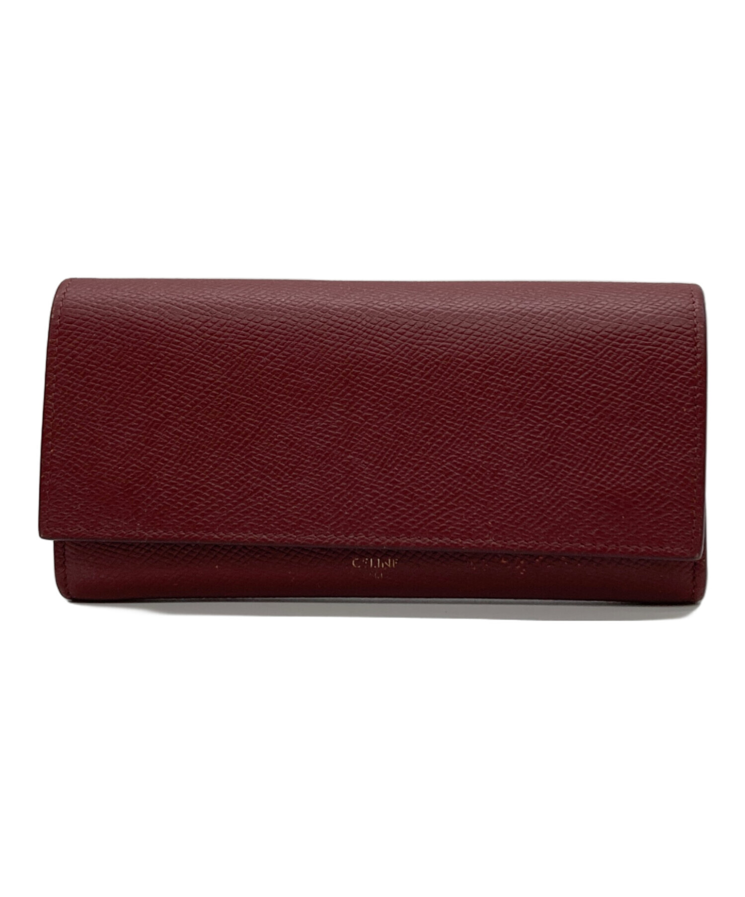 中古・古着通販】CELINE (セリーヌ) ラージフラップウォレット 