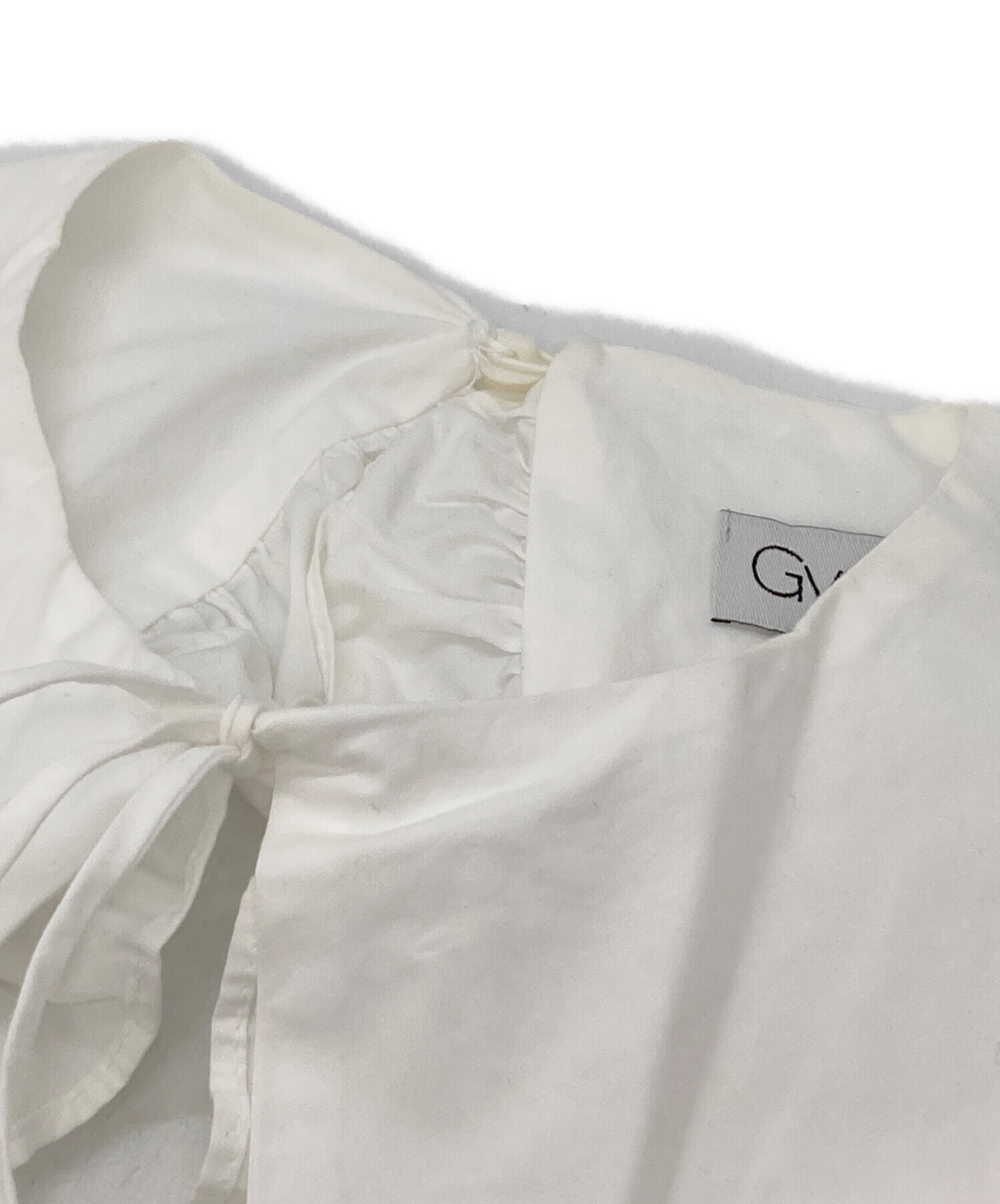 中古・古着通販】Gypsohila (ジプソフィア) 付け襟シャツ ホワイト