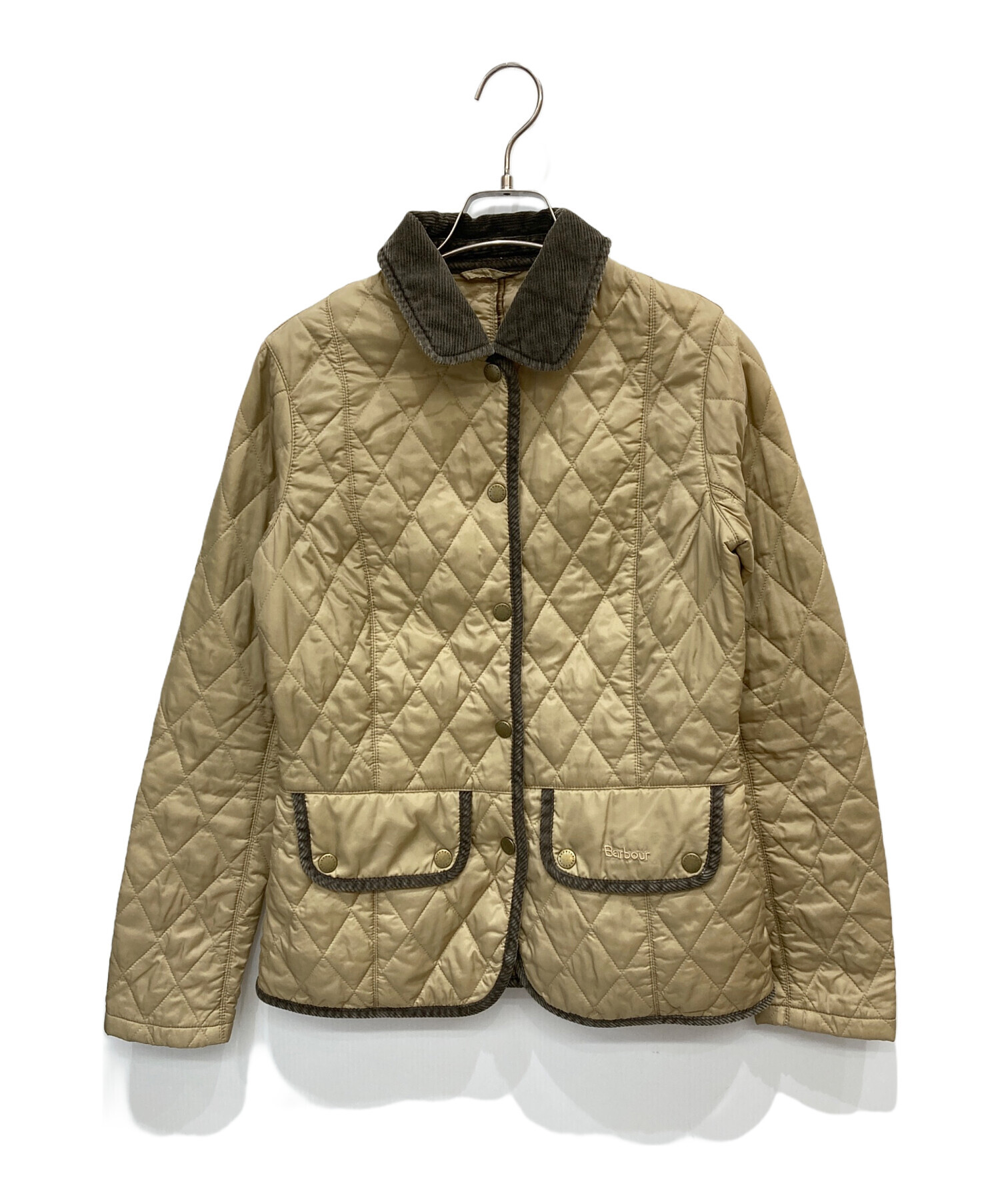 中古・古着通販】Barbour (バブアー) キルティングジャケット ベージュ  