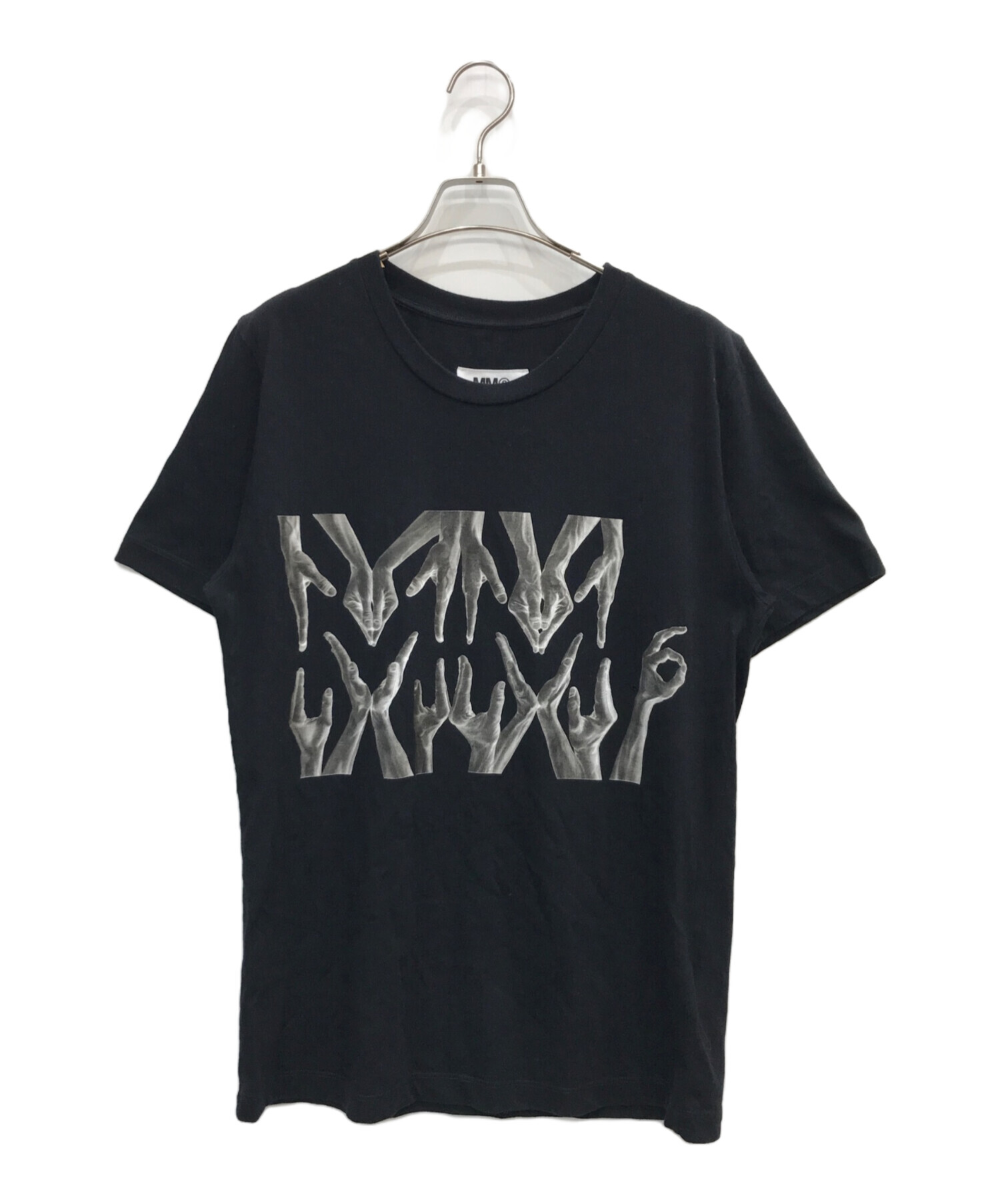 【希少】MM⑥ メゾンマルジェラ　メタリックロゴTシャツ　ヴァンテージ品 中古・古着通販】MM6 Maison Margiela (エムエムシックス メゾン