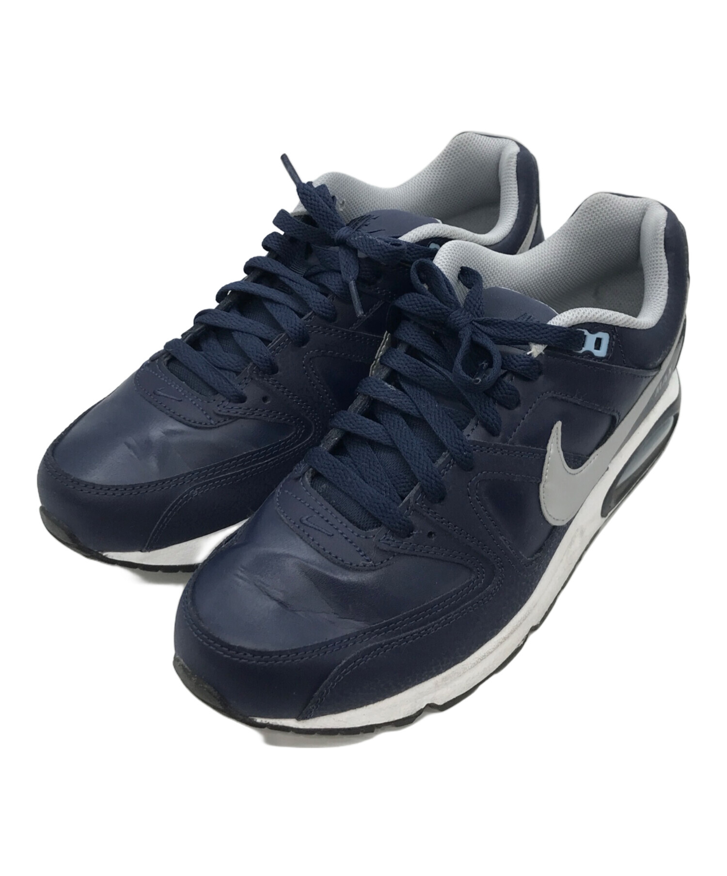 中古・古着通販】NIKE (ナイキ) AIR MAX COMMAND LEATHER ネイビー 