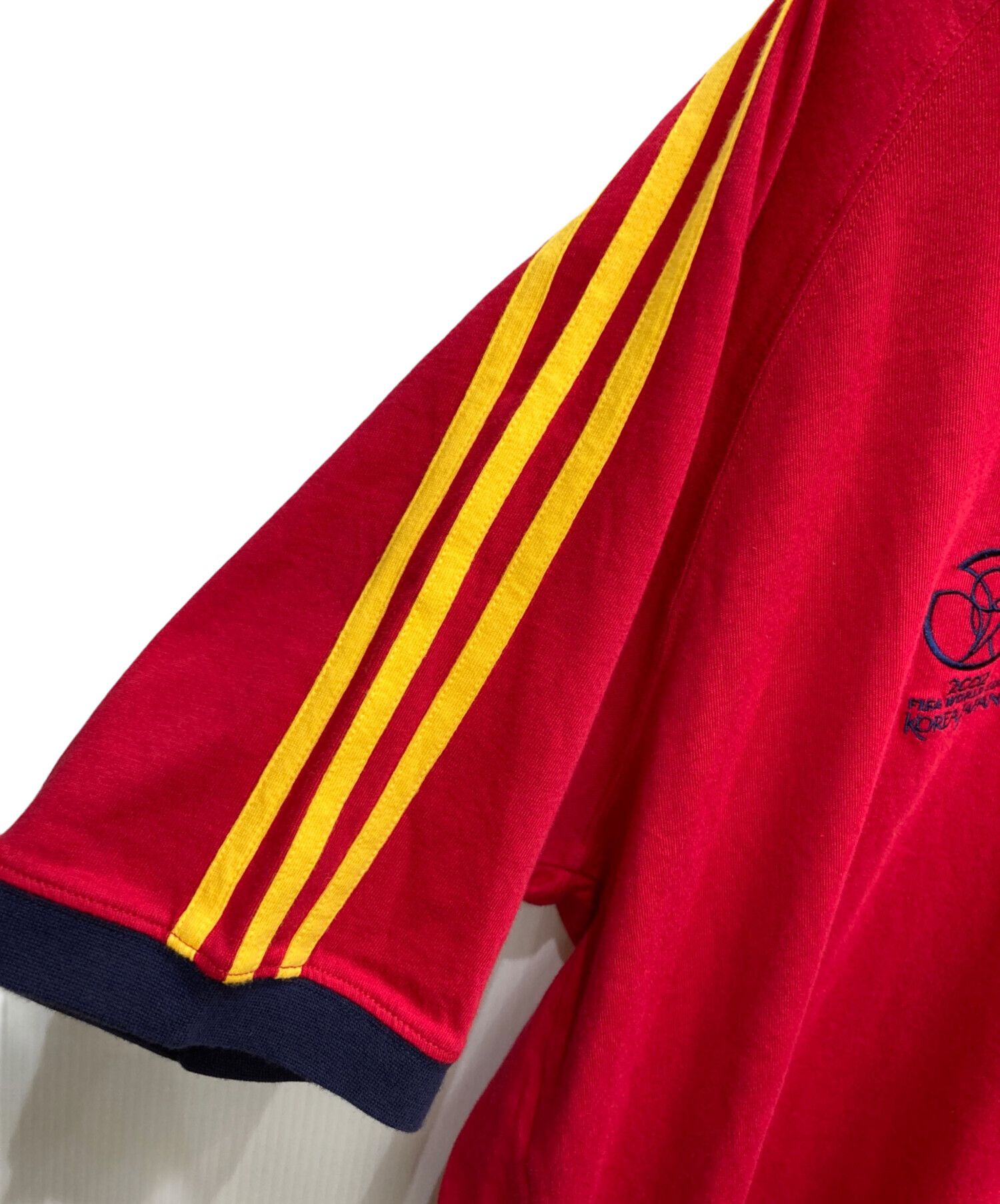 中古・古着通販】adidas (アディダス) スペイン代表Tシャツ レッド