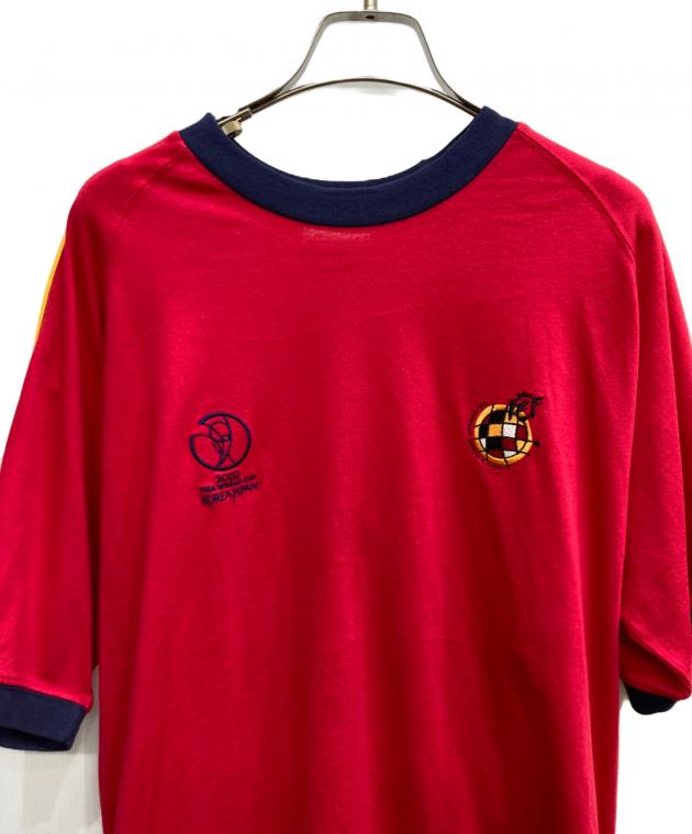 中古・古着通販】adidas (アディダス) スペイン代表Tシャツ レッド