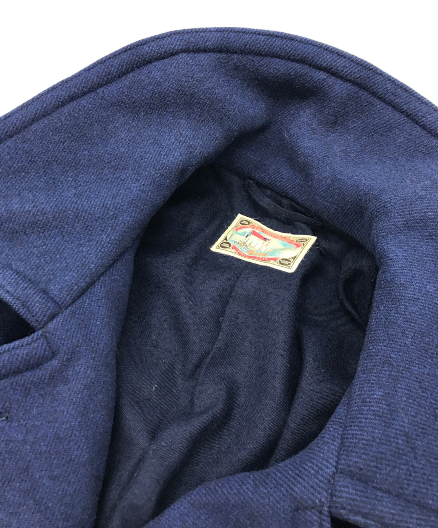 中古・古着通販】RING JACKET (リングジャケット) Pコート ネイビー