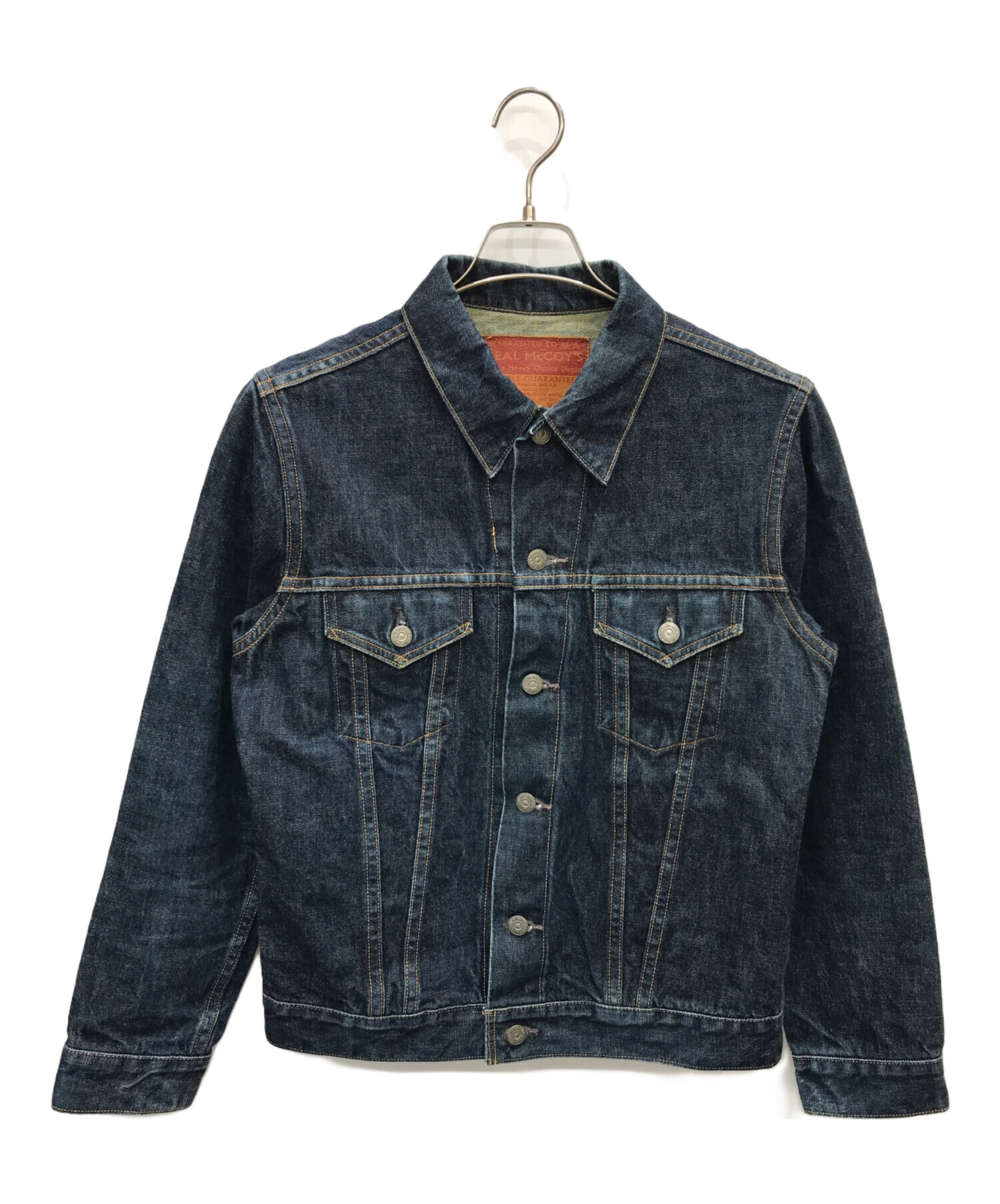 REAL McCOY’S リアルマッコイズ 3rd デニムジャケット スタッズ ザ リアルマッコイズ MJ24111 THE REAL McCOY'S LOT. 005J デニム