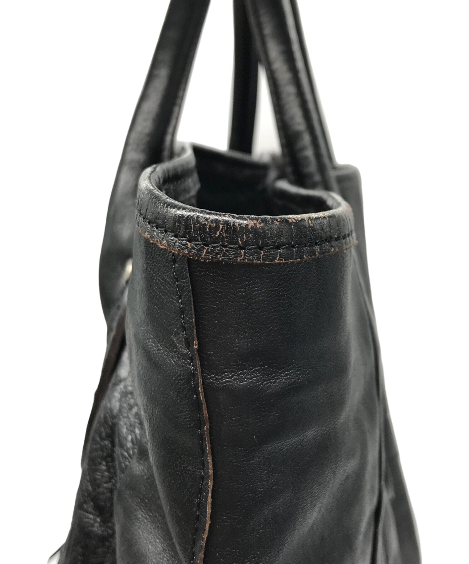 中古・古着通販】Joe McCOY (ジョーマッコイ) レザートートバッグ