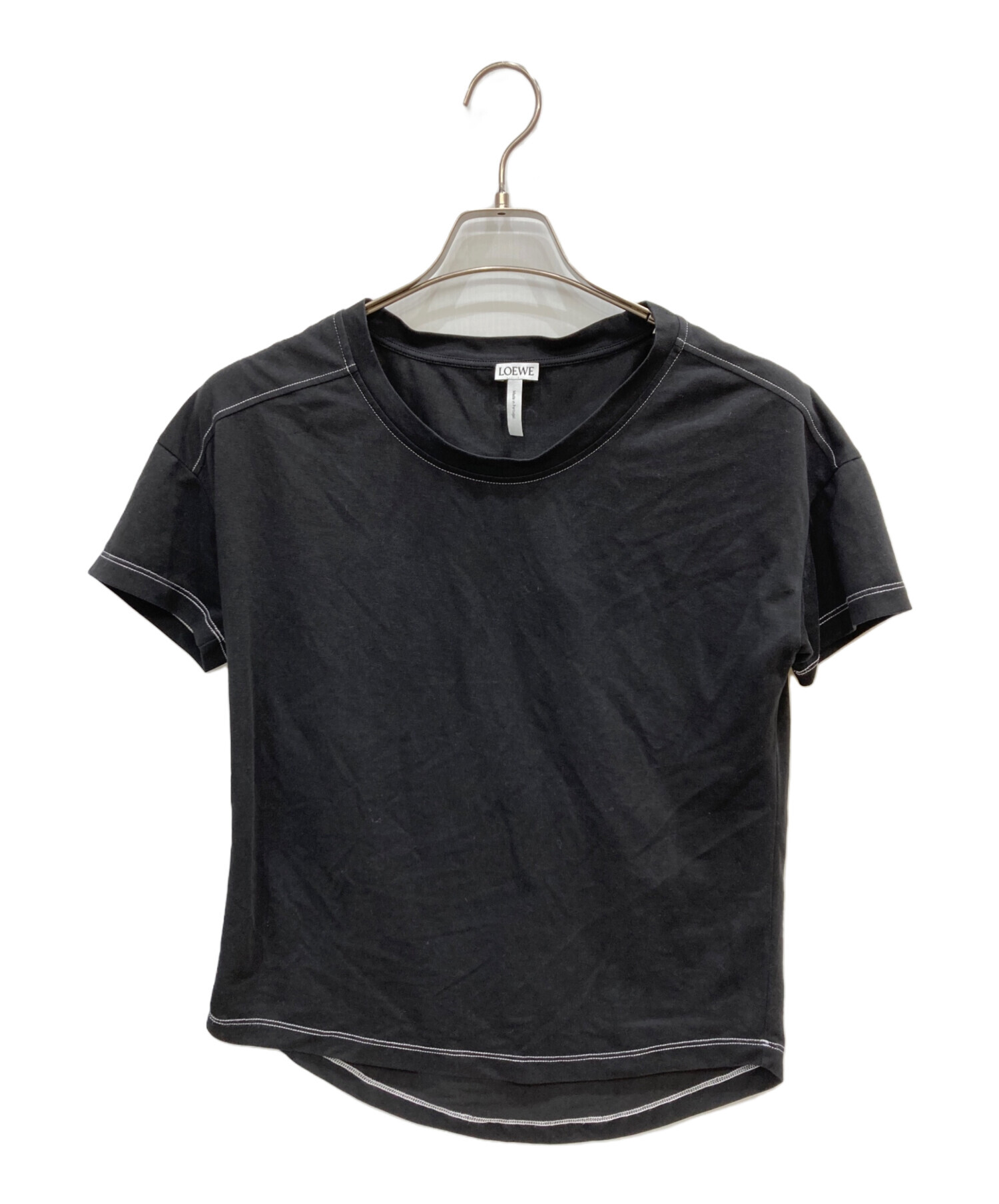 中古・古着通販】LOEWE (ロエベ) アナグラムロゴTシャツ ブラック 