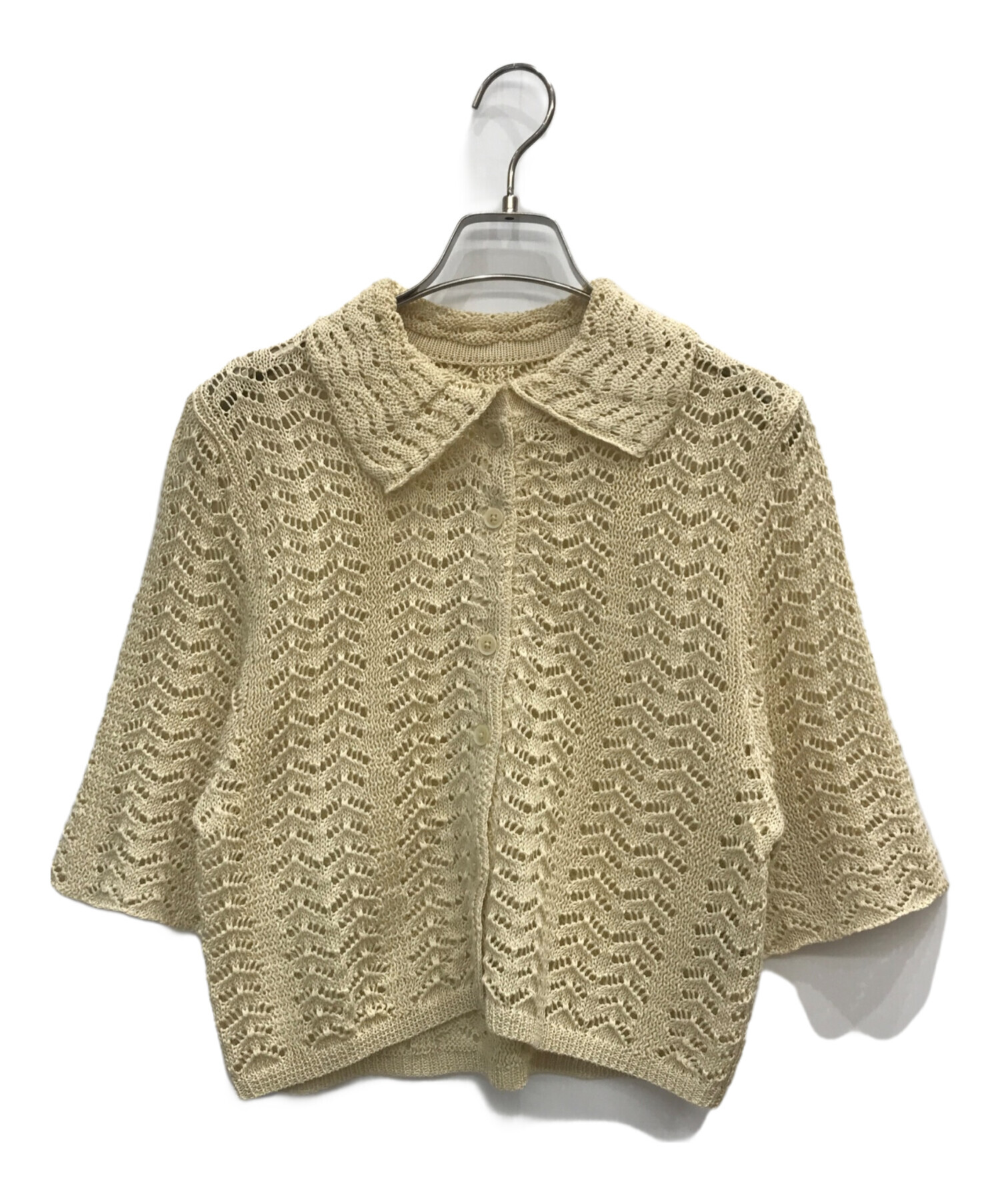 中古・古着通販】TODAYFUL (トゥデイフル) Lace Knit Shirts 