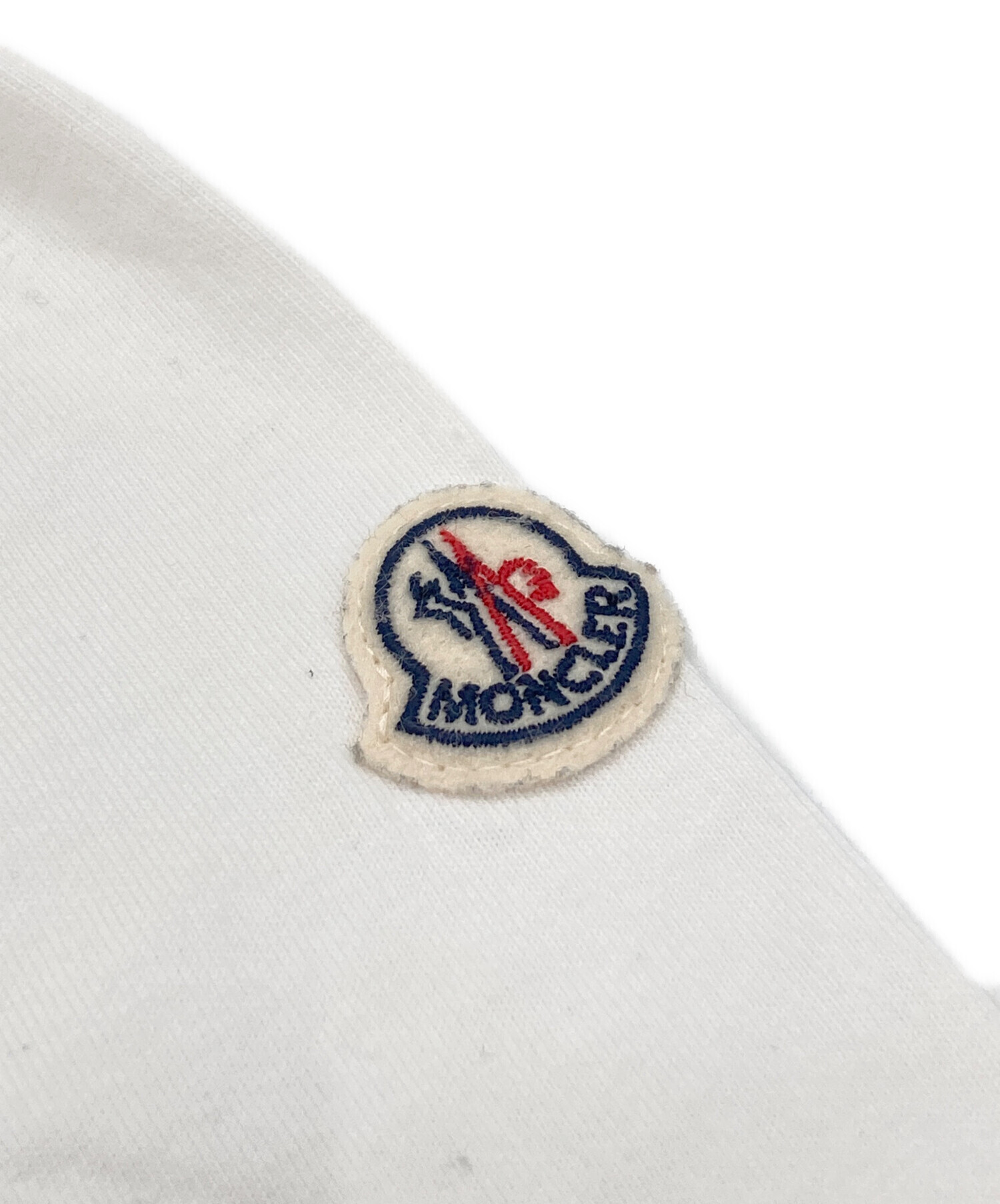 中古・古着通販】MONCLER (モンクレール) ロゴプリントTシャツ 