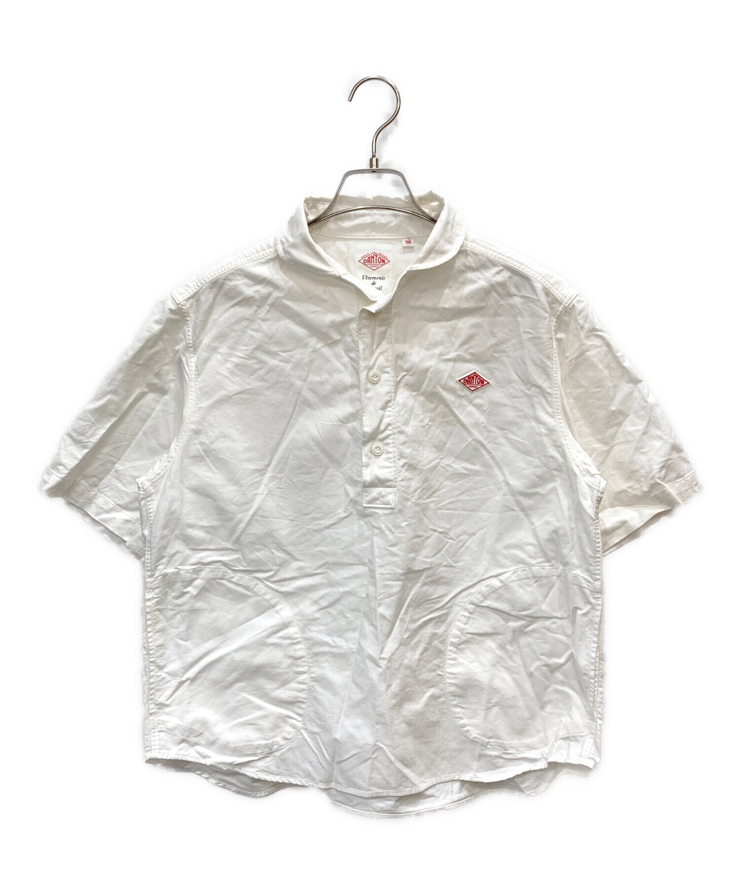 中古・古着通販】DANTON (ダントン) シャンブレーラウンドカラープル 
