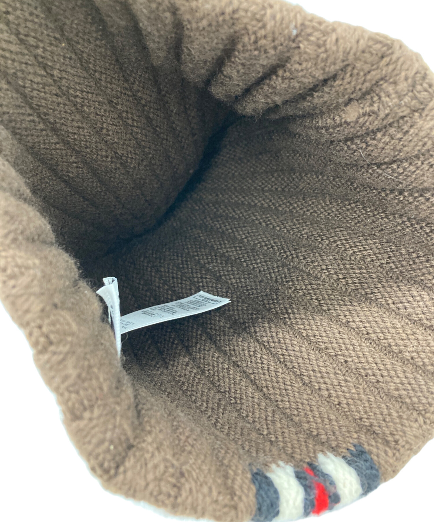 【美品】BURBERRY バーバリー ニット帽 ウール ブラウン 楽天市場】バーバリー BURBERRY キッズ 子供 用 ニット帽 手袋 セット